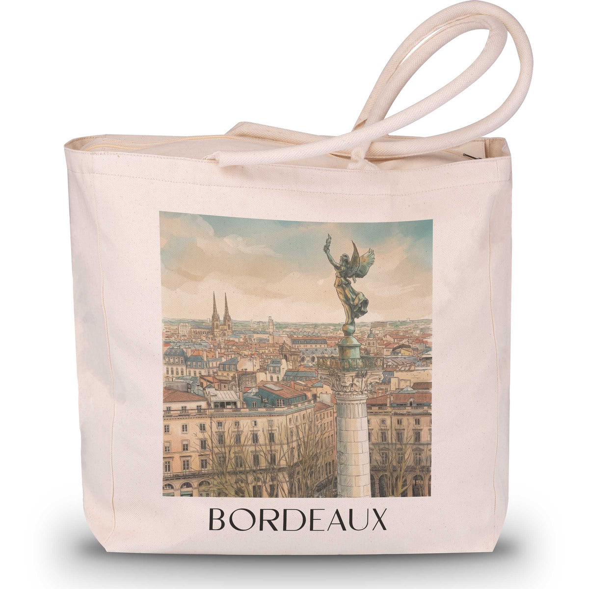 bordeaux-gironde-frankreich-einkaufstasche-aquarell