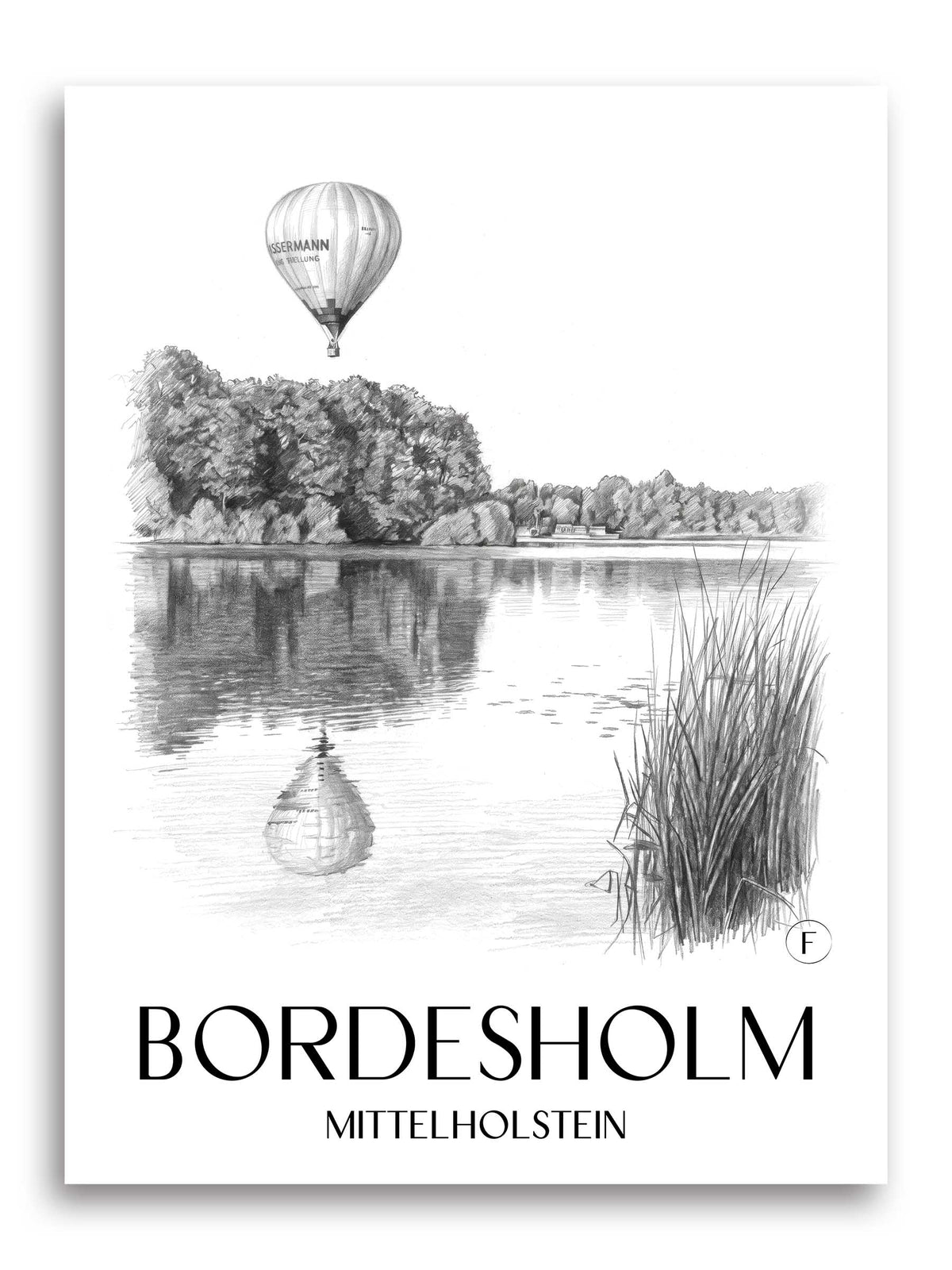 bordesholm-mittelholstein-deutschland-poster-bleistift-zeichnung-drawing