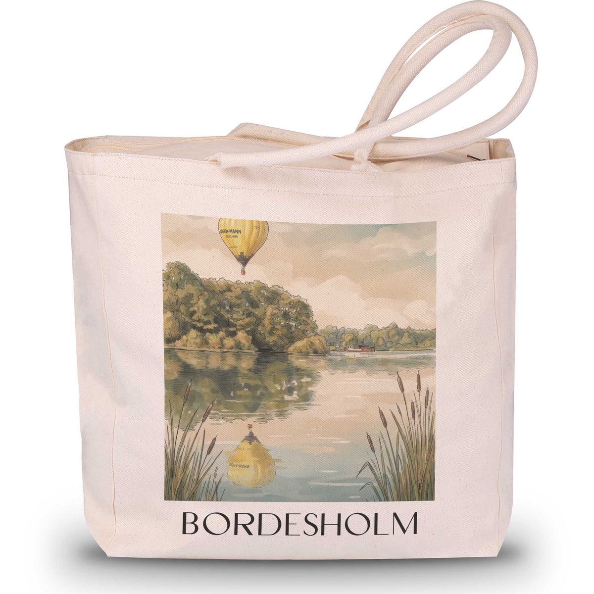 bordesholm-mittelholstein-deutschland-einkaufstasche-aquarell