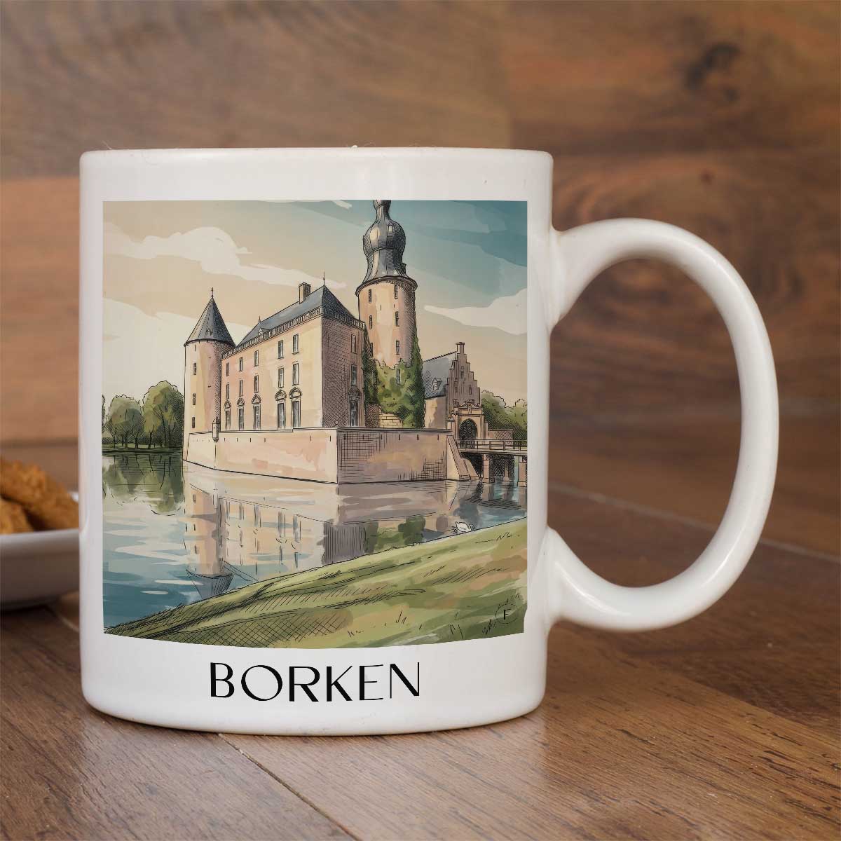 borken-münsterland-deutschland-kaffeebecher-aquarell
