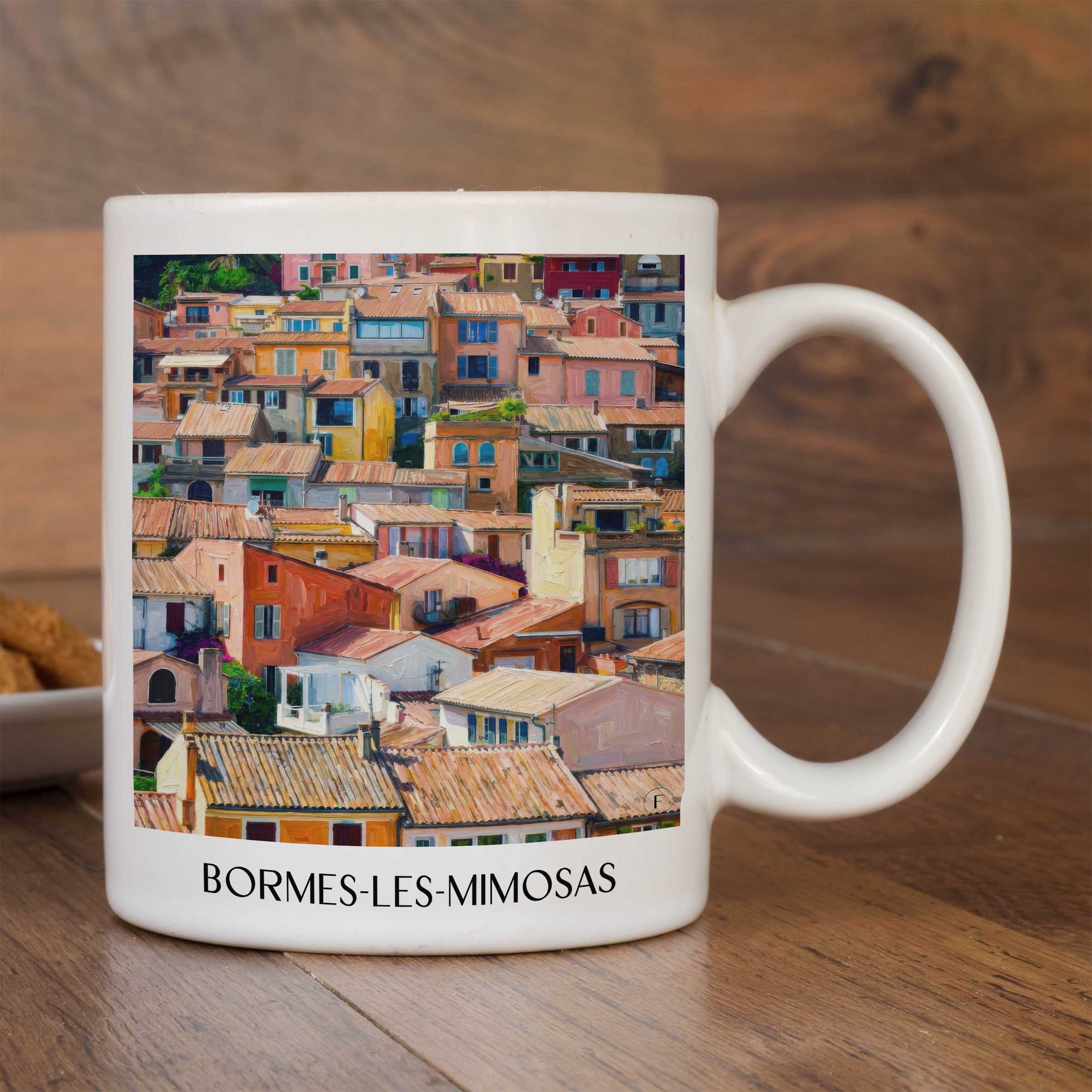 bormes-les-mimosas-côte-des-maures-frankreich-kaffeebecher-oil-painting-oelgemaelde