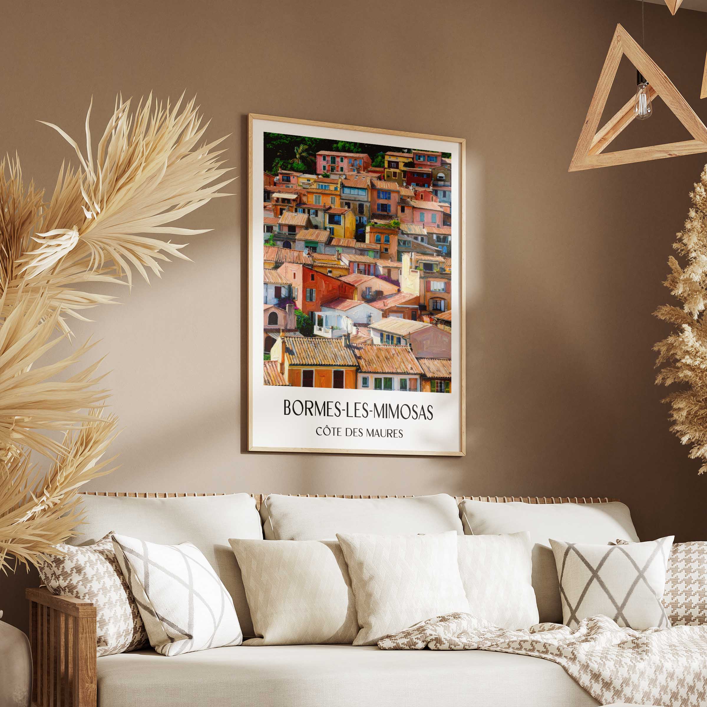bormes-les-mimosas-côte-des-maures-frankreich-poster-oil-painting-oelgemaelde
