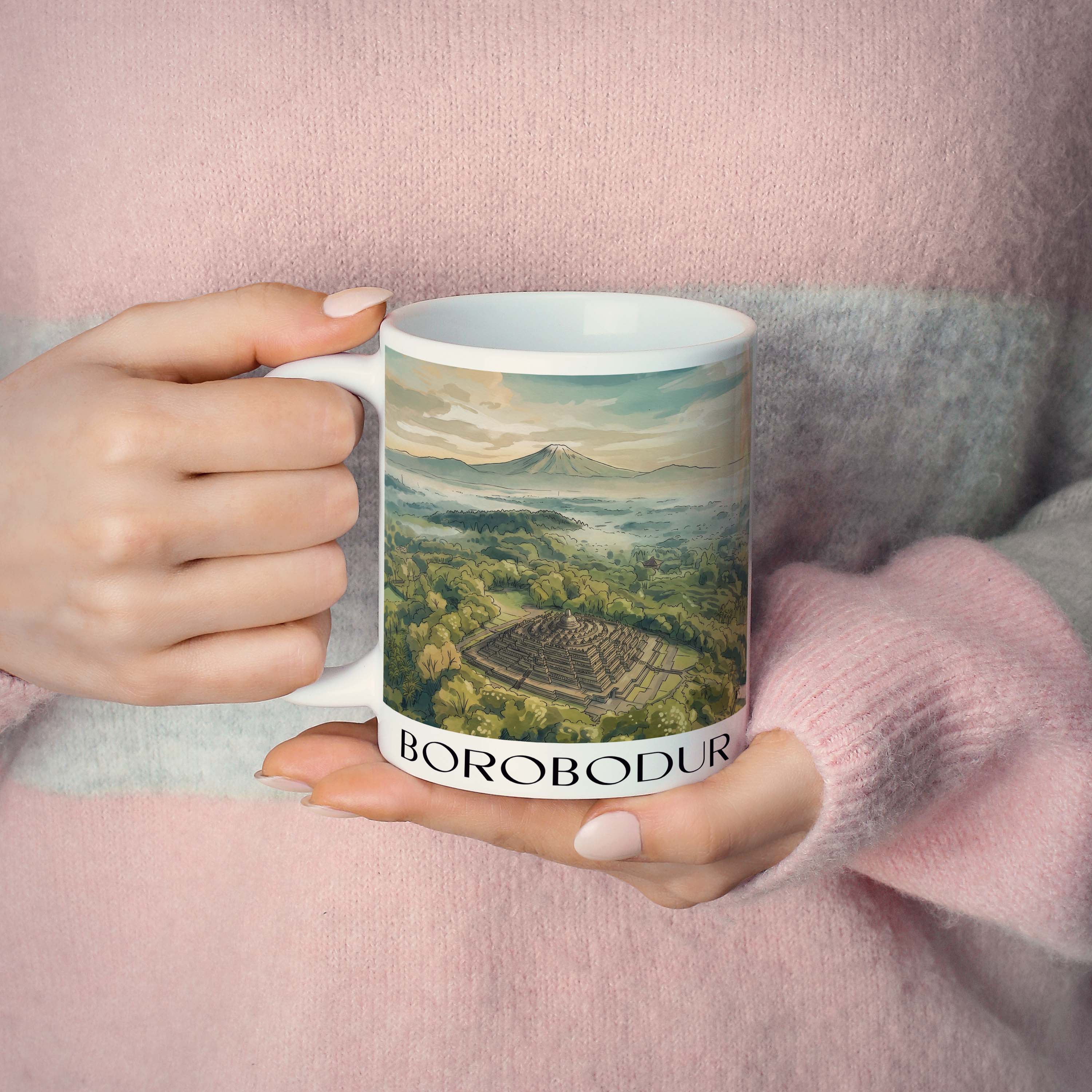 borobodur-indonesien-kaffeebecher-aquarell