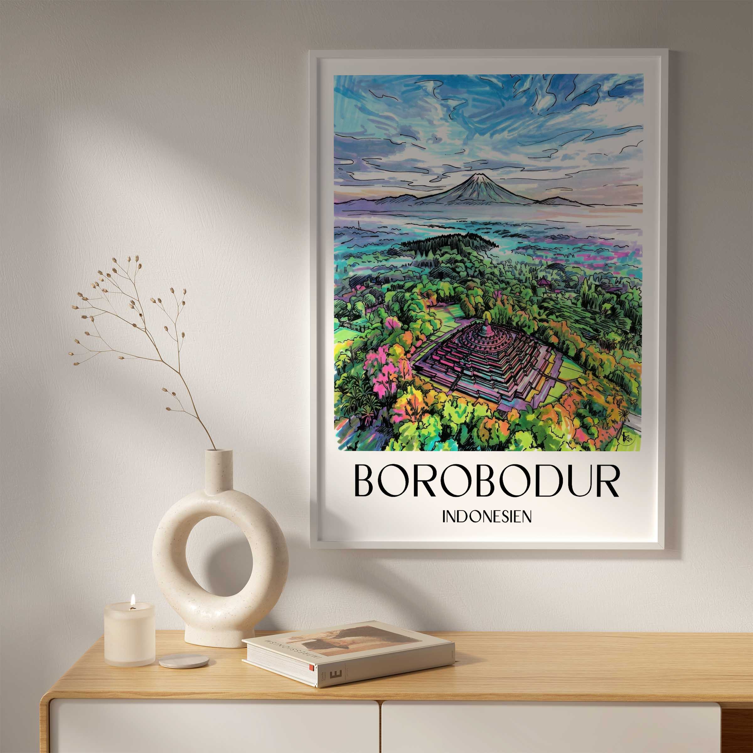 borobodur-indonesien-poster-graffiti