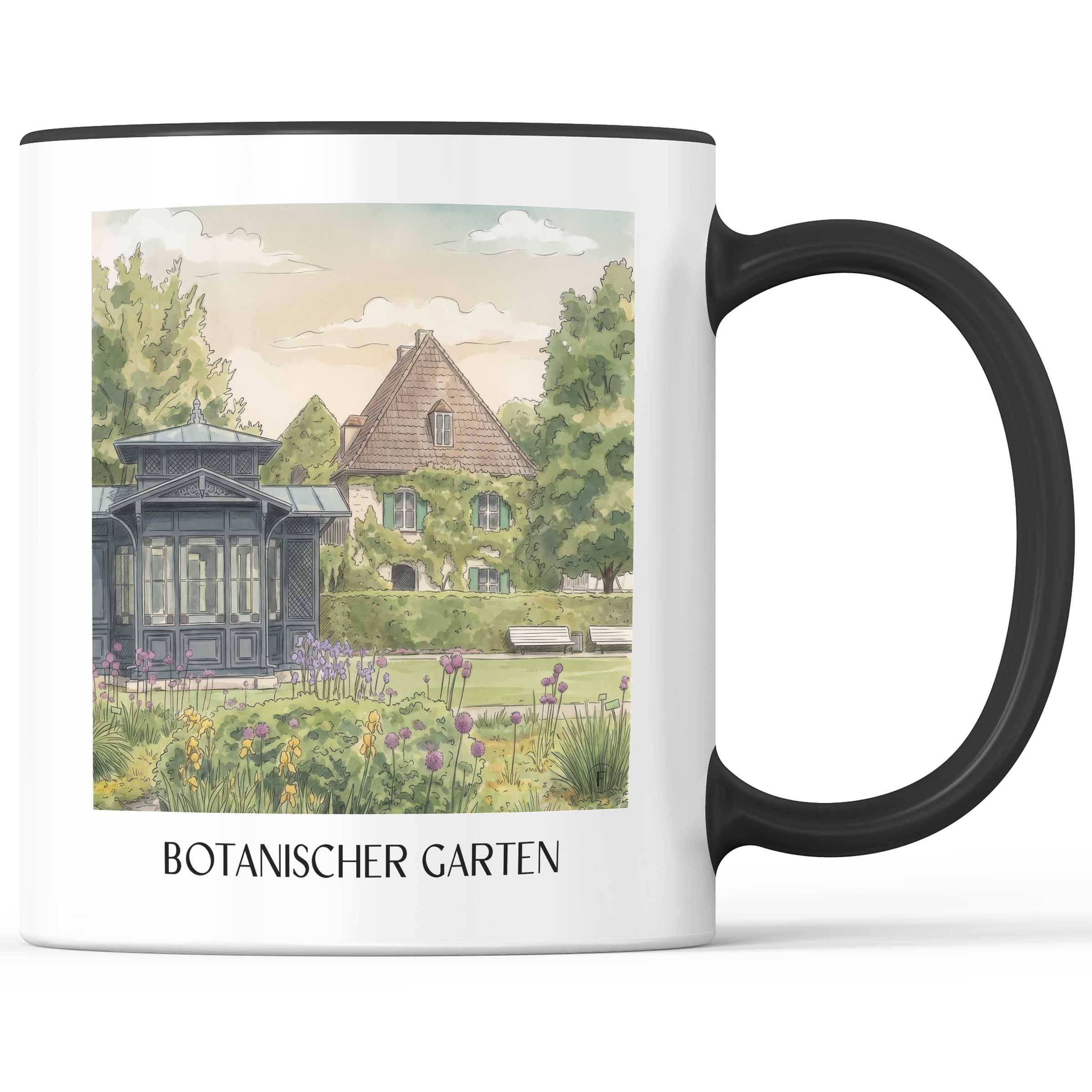 botanischer-garten-augsburg-deutschland-kaffeebecher-aquarell