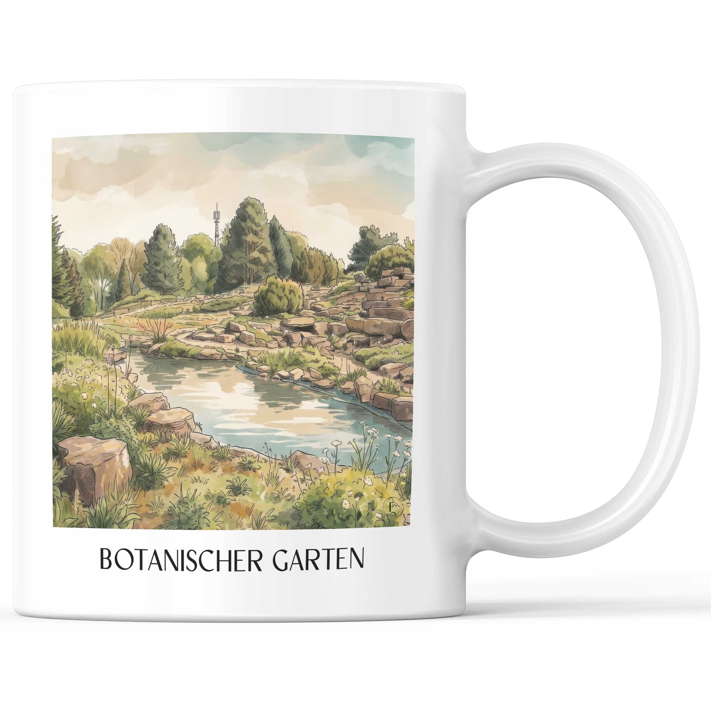 botanischer-garten-osnabrück-deutschland-kaffeebecher-aquarell