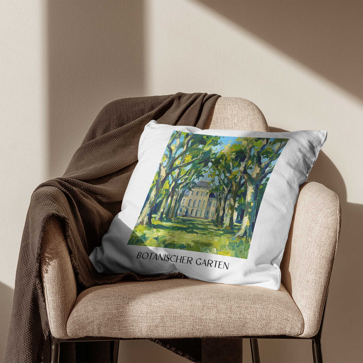 botanischer-garten-krefeld-deutschland-kissenbezug-oil-painting-oelgemaelde