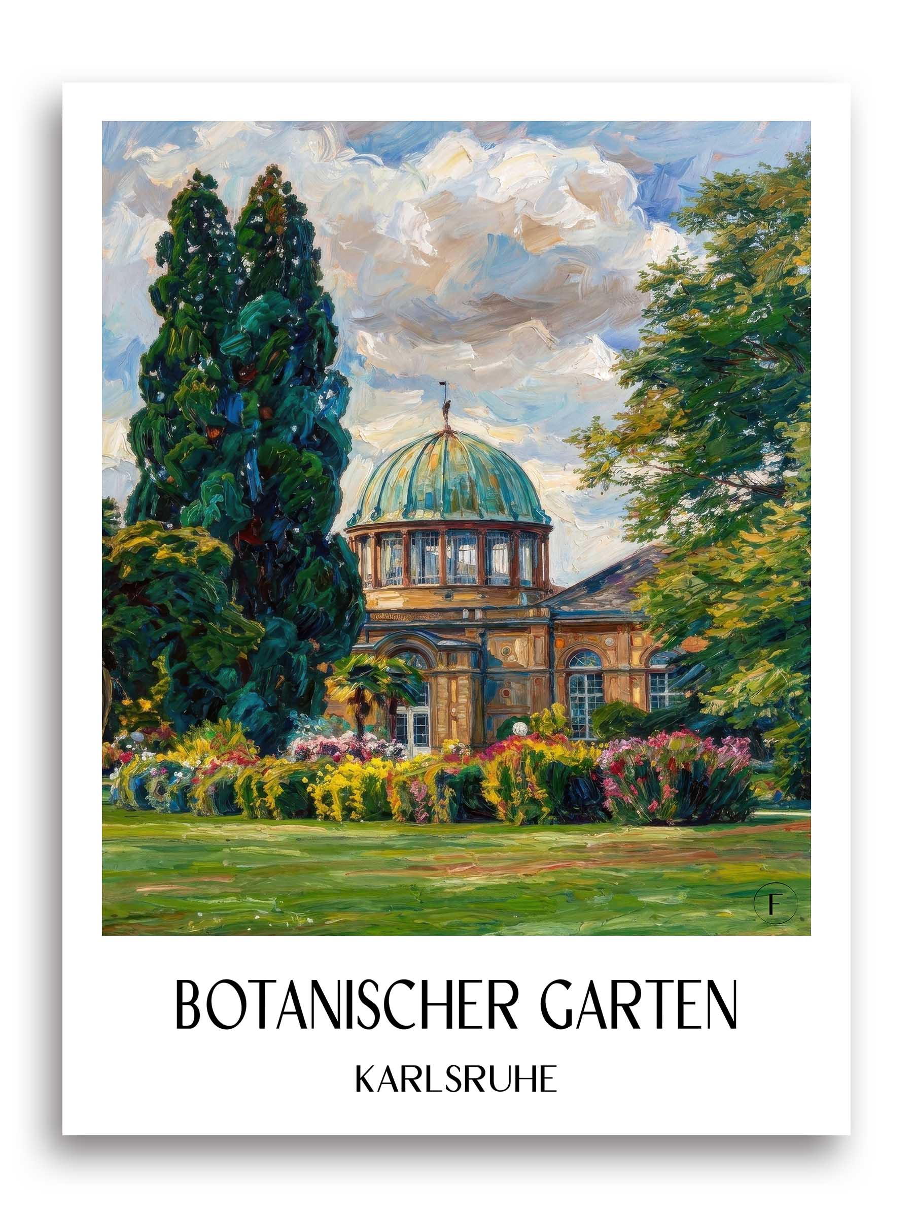 botanischer-garten-karlsruhe-deutschland-poster-oil-painting-oelgemaelde
