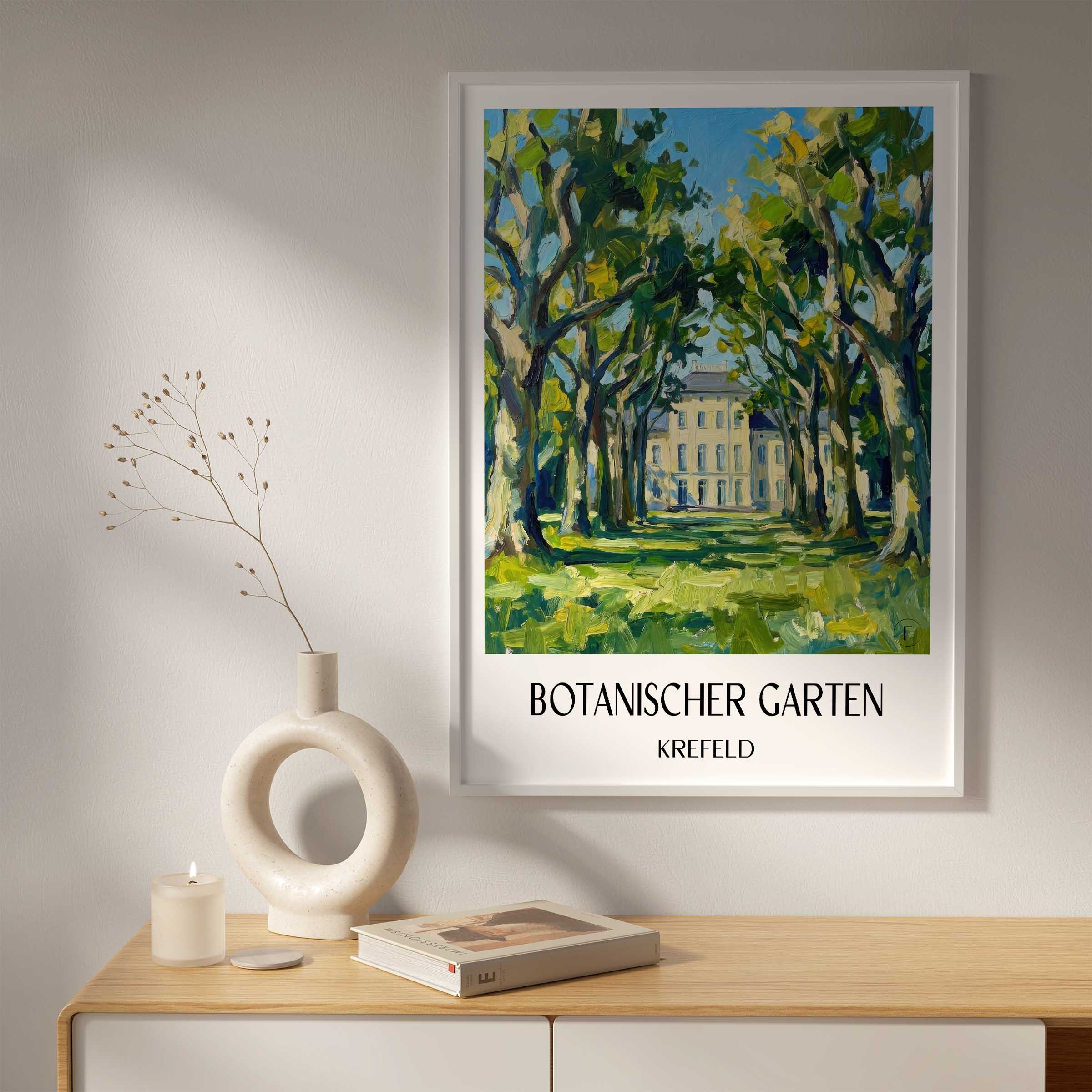 botanischer-garten-krefeld-deutschland-poster-oil-painting-oelgemaelde