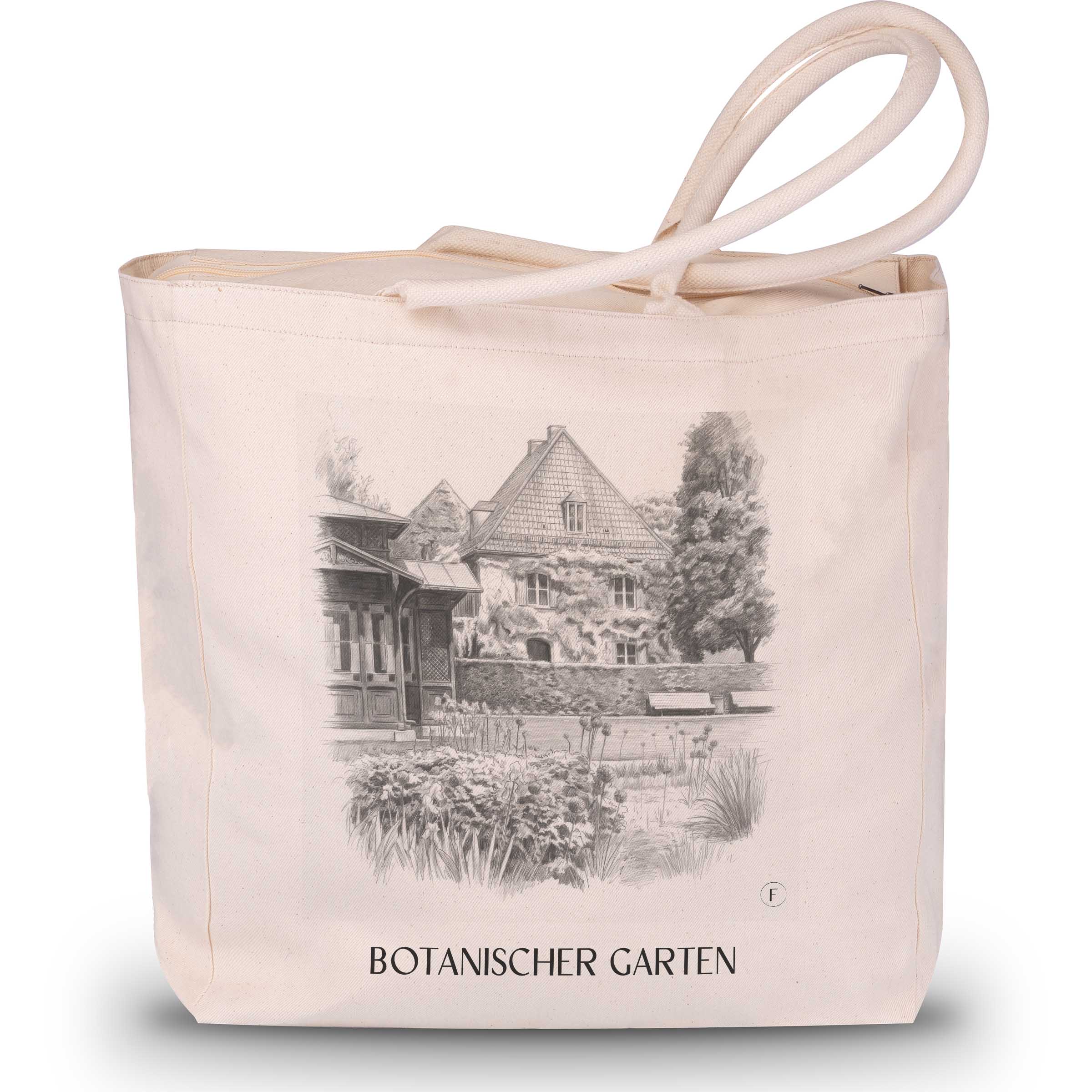 botanischer-garten-augsburg-deutschland-einkaufstasche-bleistift-zeichnung-drawing