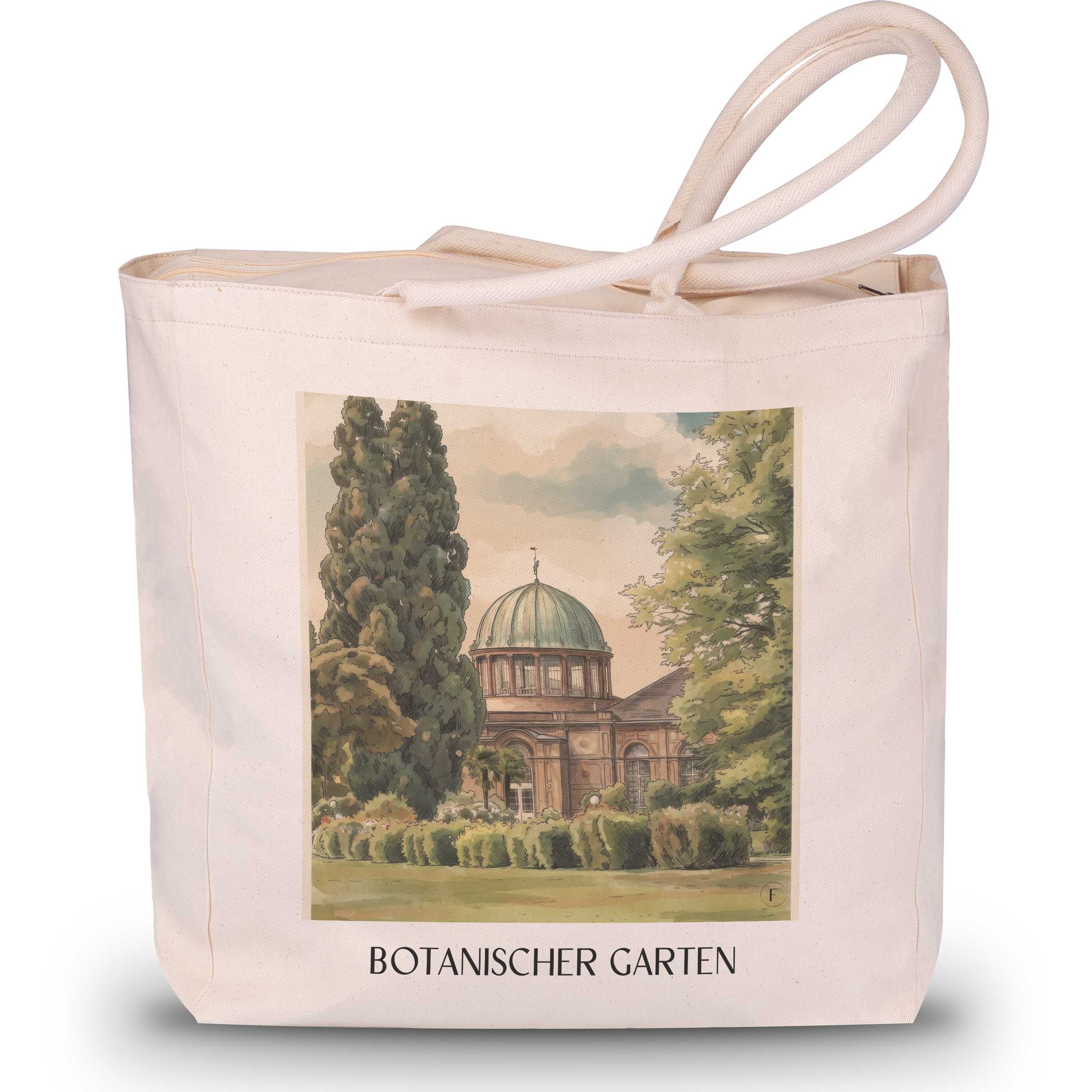 botanischer-garten-karlsruhe-deutschland-einkaufstasche-aquarell