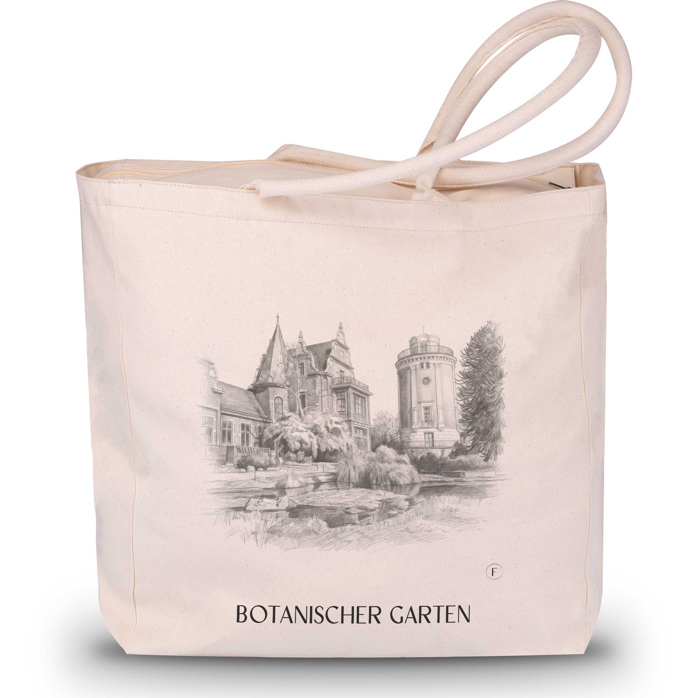 botanischer-garten-wuppertal-deutschland-einkaufstasche-bleistift-zeichnung-drawing