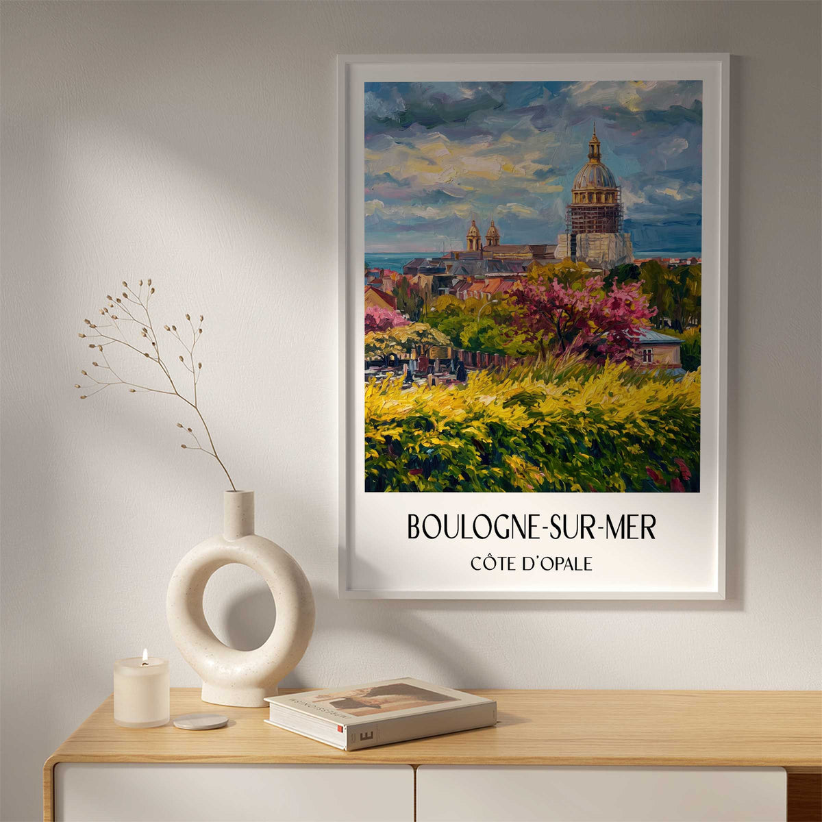 boulogne-sur-mer-côte-d'opale-frankreich-poster-oil-painting-oelgemaelde