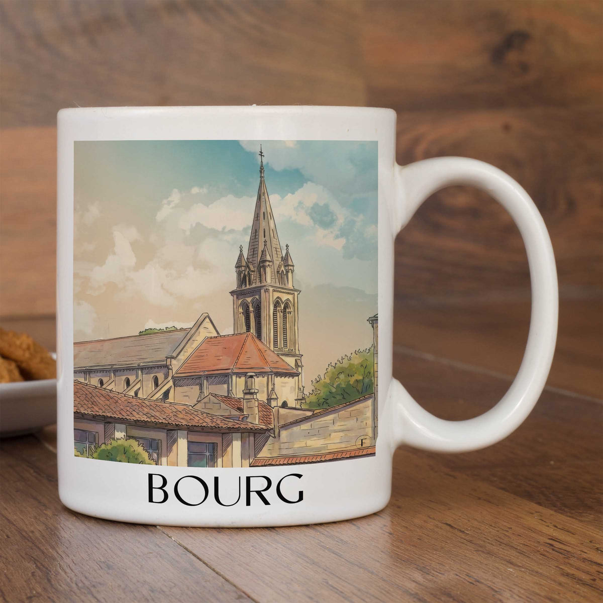 bourg-estuaire-de-la-gironde-frankreich-kaffeebecher-aquarell