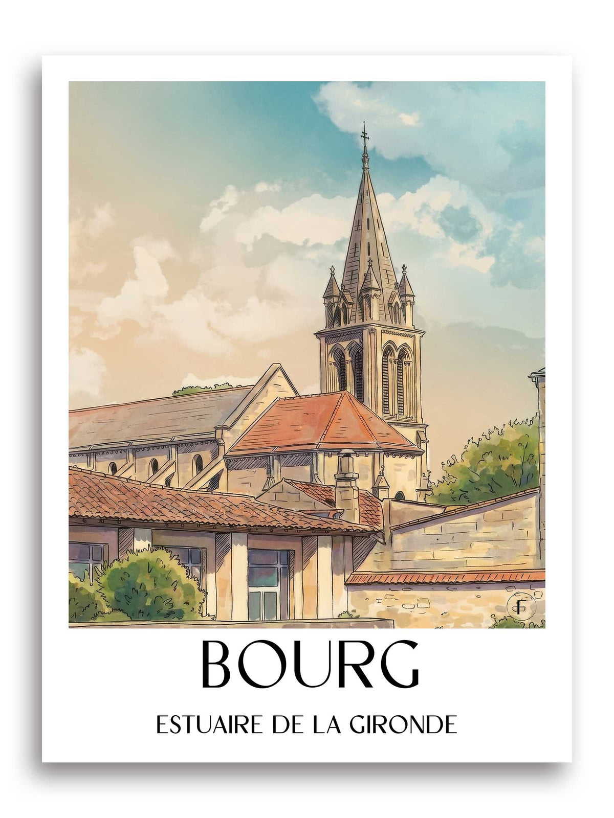 bourg-estuaire-de-la-gironde-frankreich-poster-aquarell