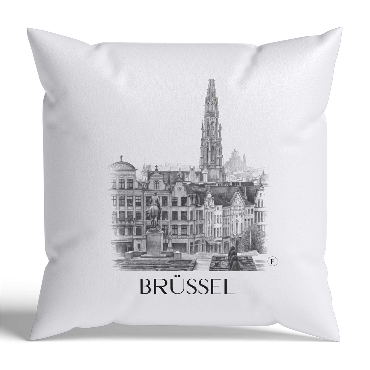 brüssel-belgien-belgien-kissenbezug-bleistift-zeichnung-drawing