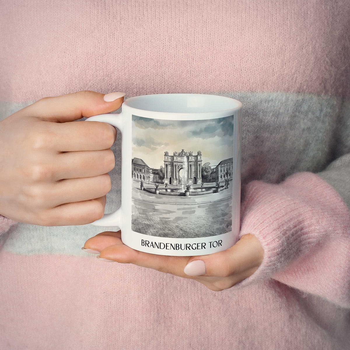 brandenburger-tor-potsdam-deutschland-kaffeebecher-aquarell-schwarz-weiss