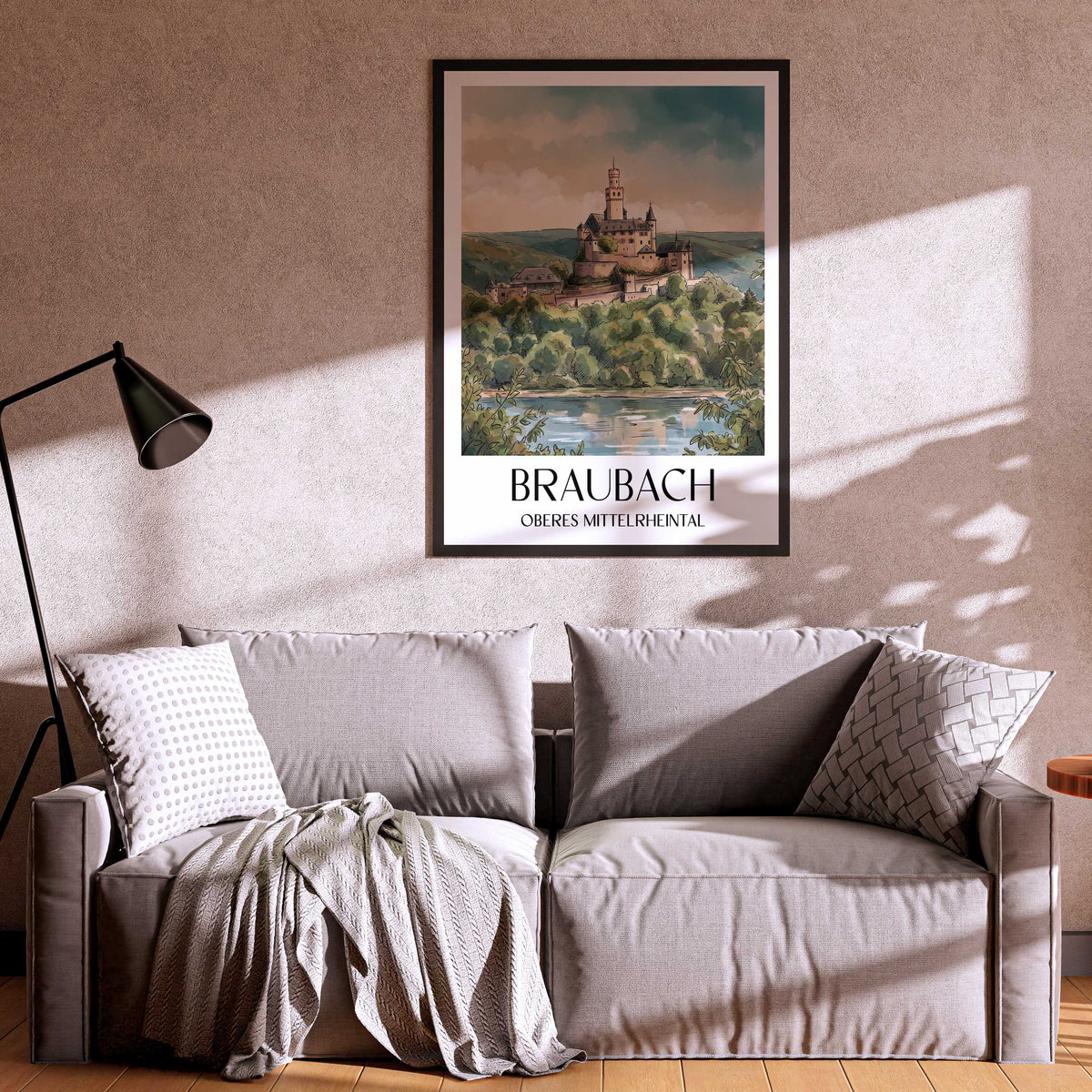 braubach-oberes-mittelrheintal-deutschland-poster-aquarell