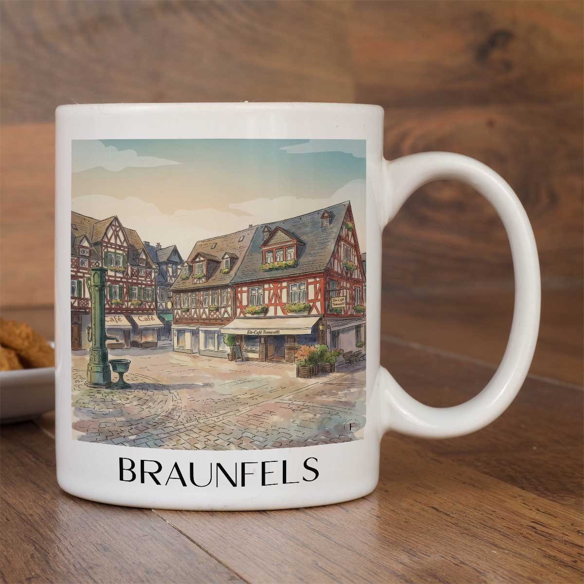 braunfels-hessen-deutschland-kaffeebecher-aquarell