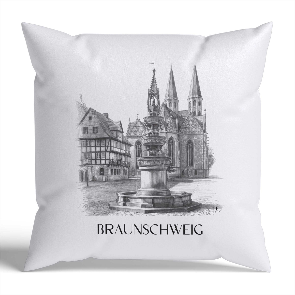 braunschweig-deutschland-deutschland-kissenbezug-bleistift-zeichnung-drawing