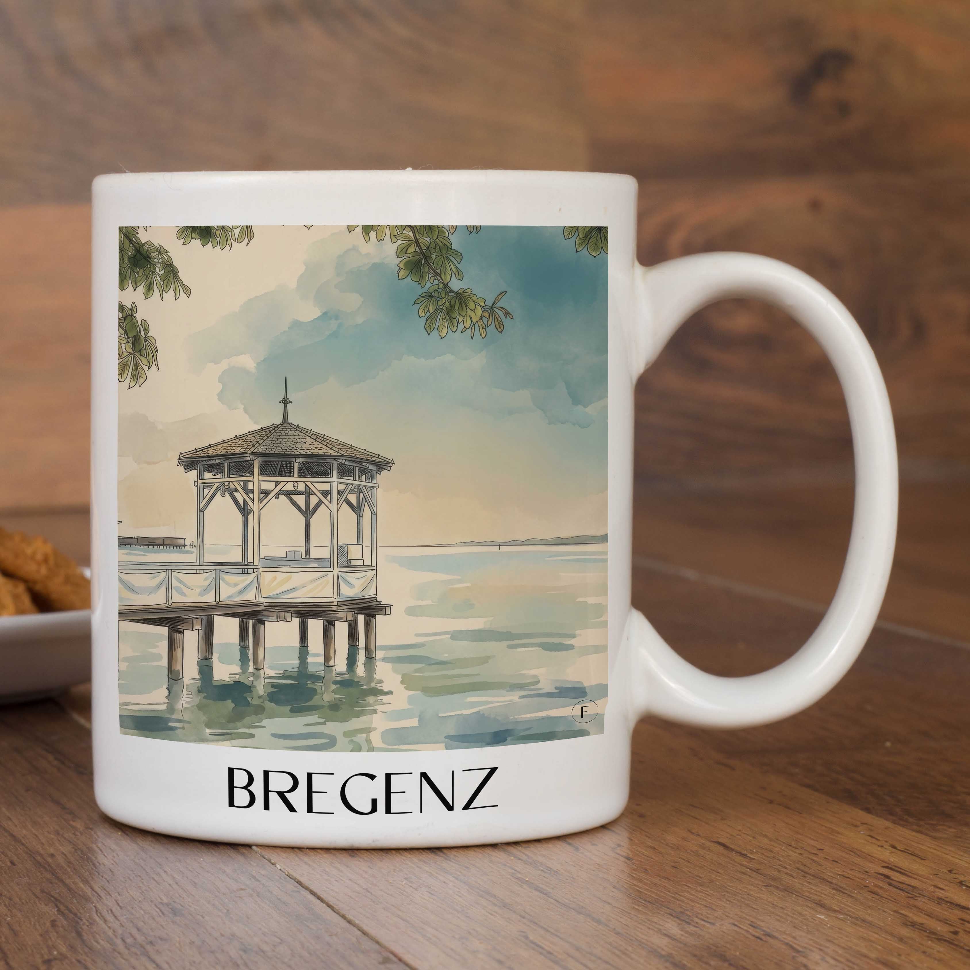 bregenz-vorarlberg-österreich-kaffeebecher-aquarell