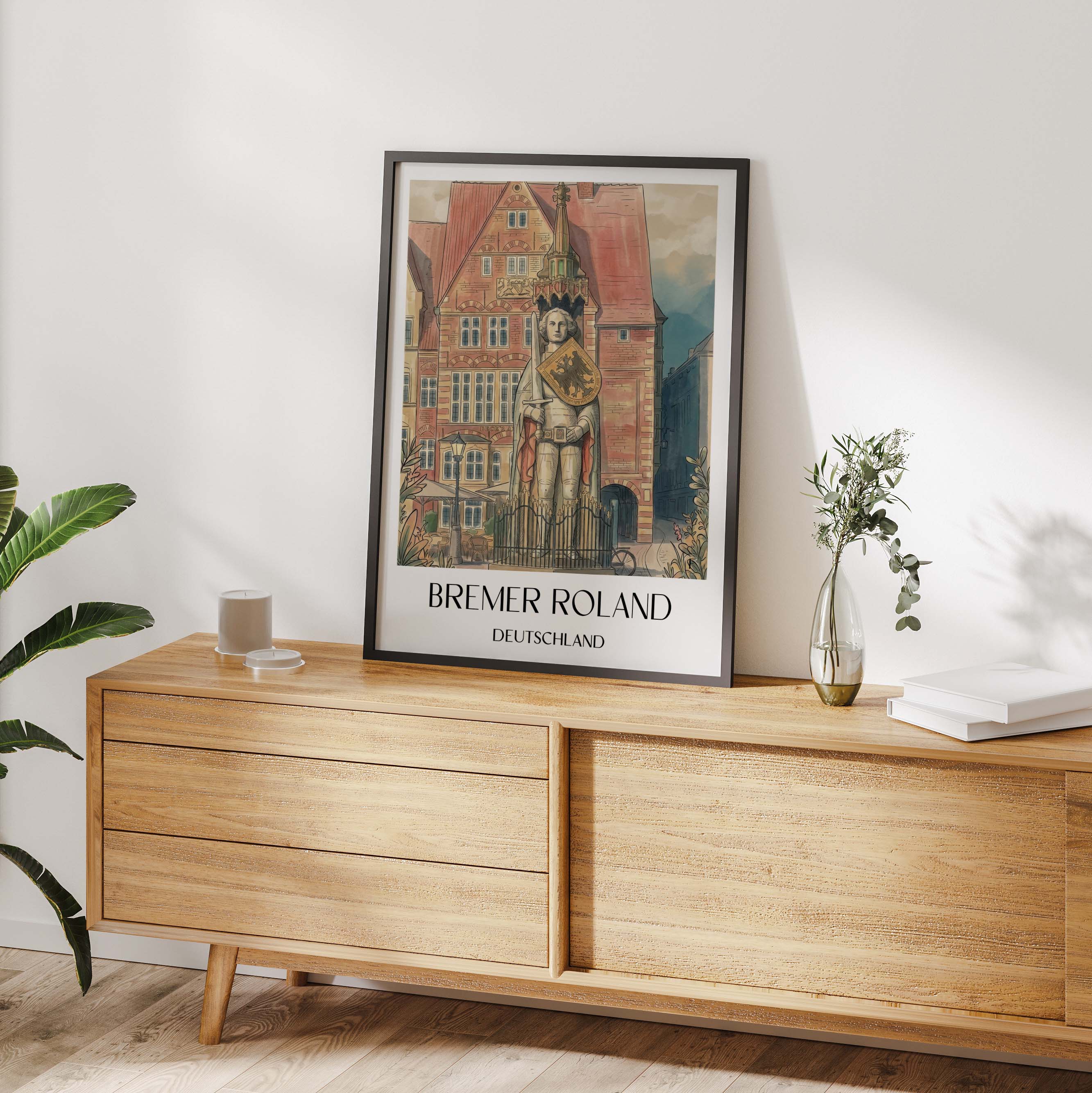 bremer-roland-deutschland-poster-aquarell