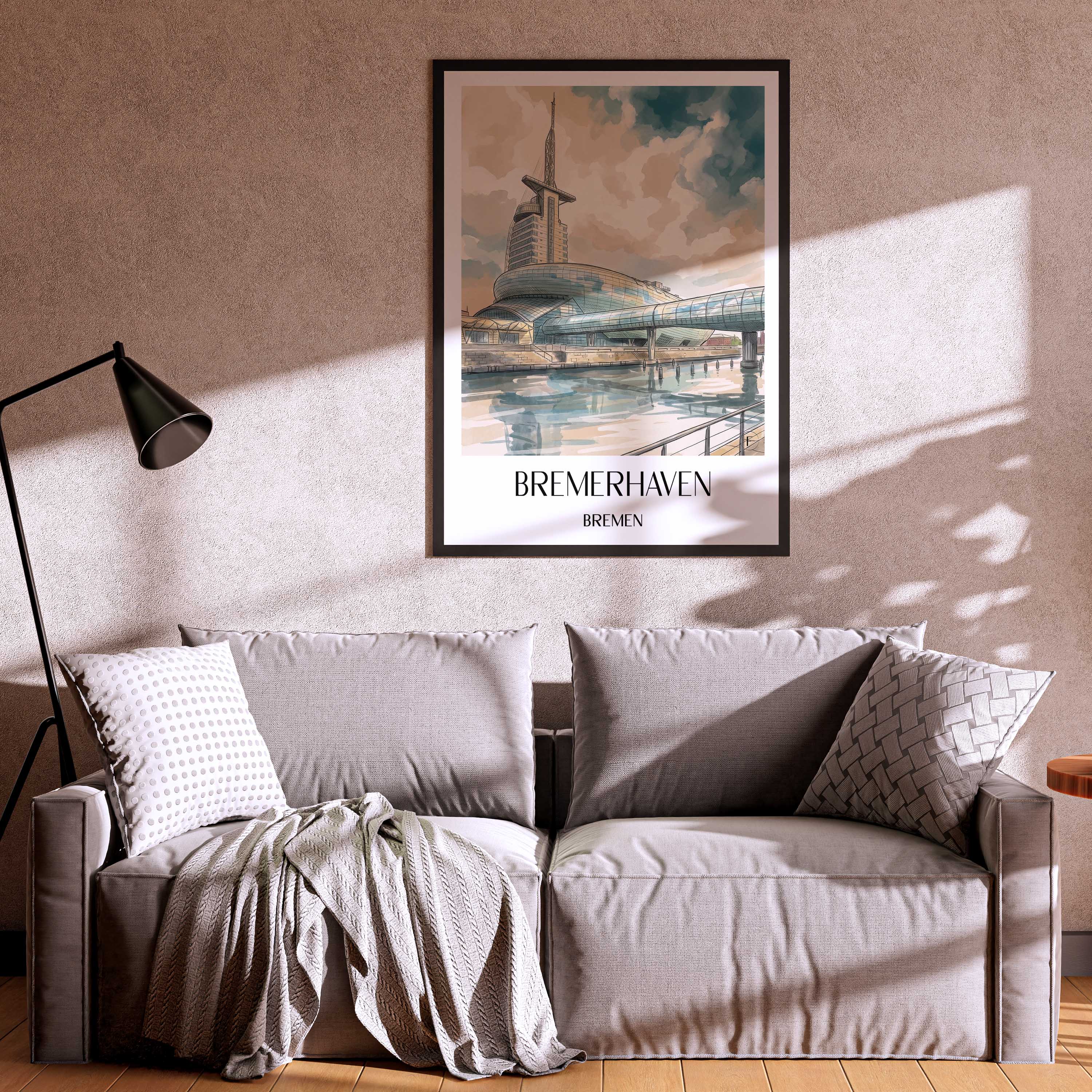 bremerhaven-bremen-deutschland-poster-aquarell