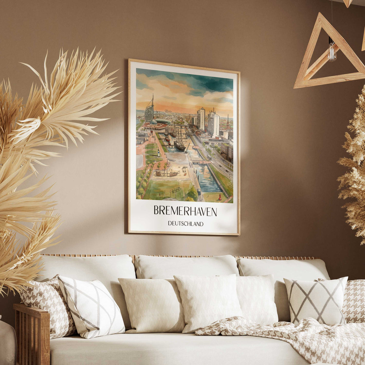 bremerhaven-deutschland-poster-aquarell