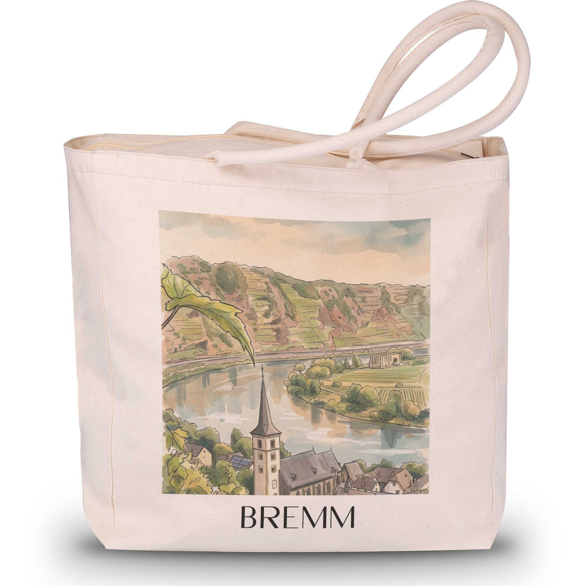 bremm-rheinland-pfalz-deutschland-einkaufstasche-aquarell