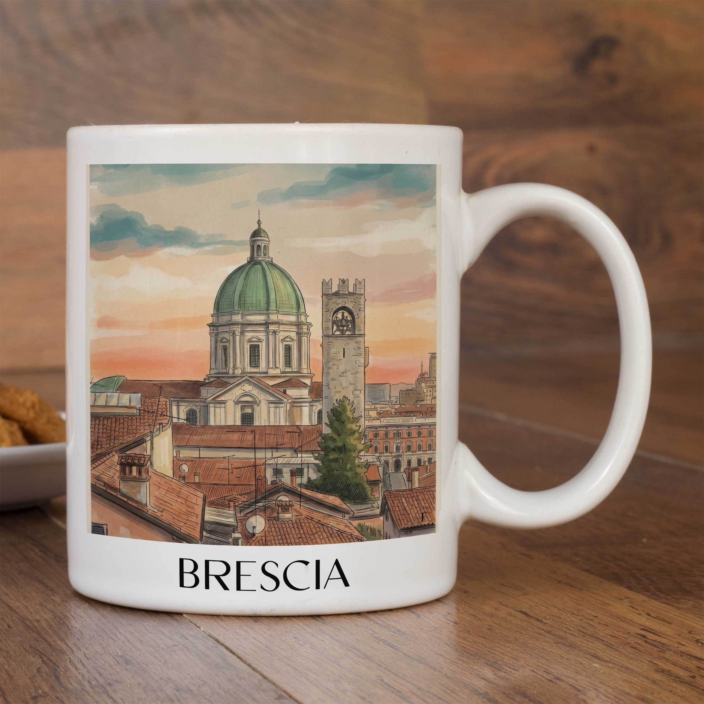 brescia-lombardei-italien-kaffeebecher-aquarell