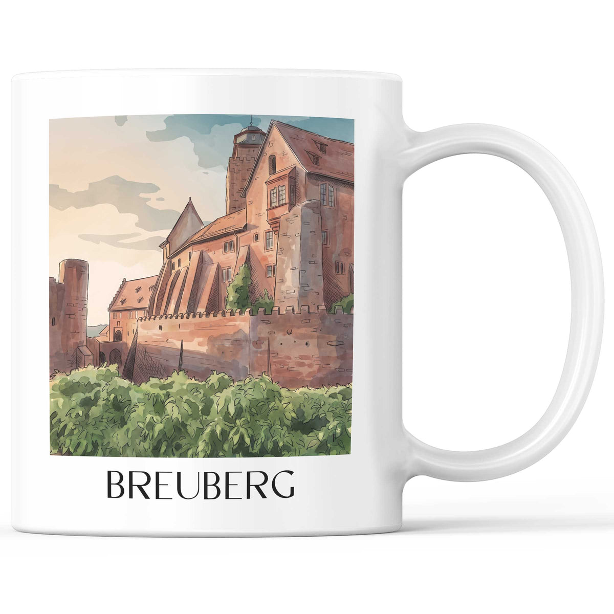 breuberg-odenwald-deutschland-kaffeebecher-aquarell