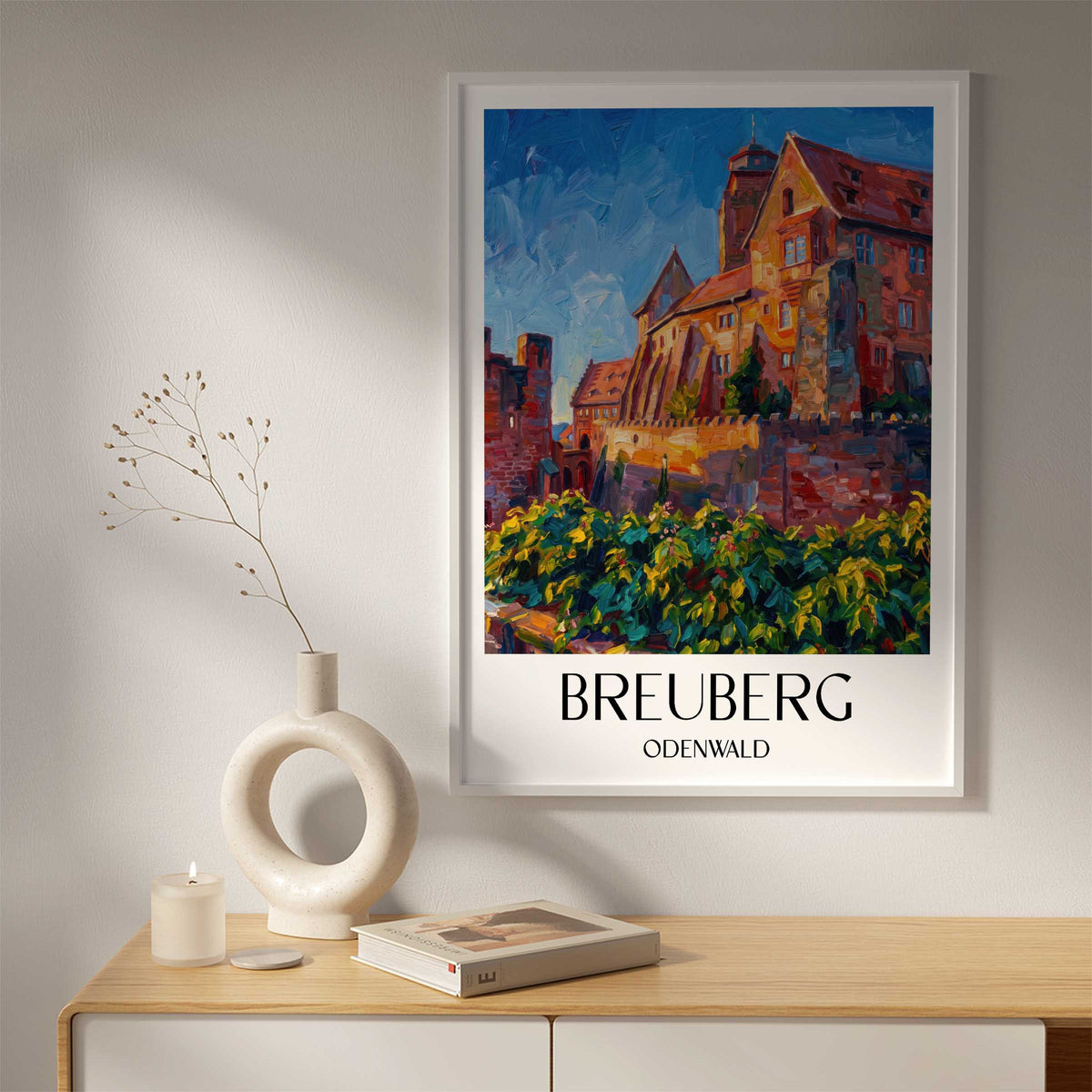 breuberg-odenwald-deutschland-poster-oil-painting-oelgemaelde