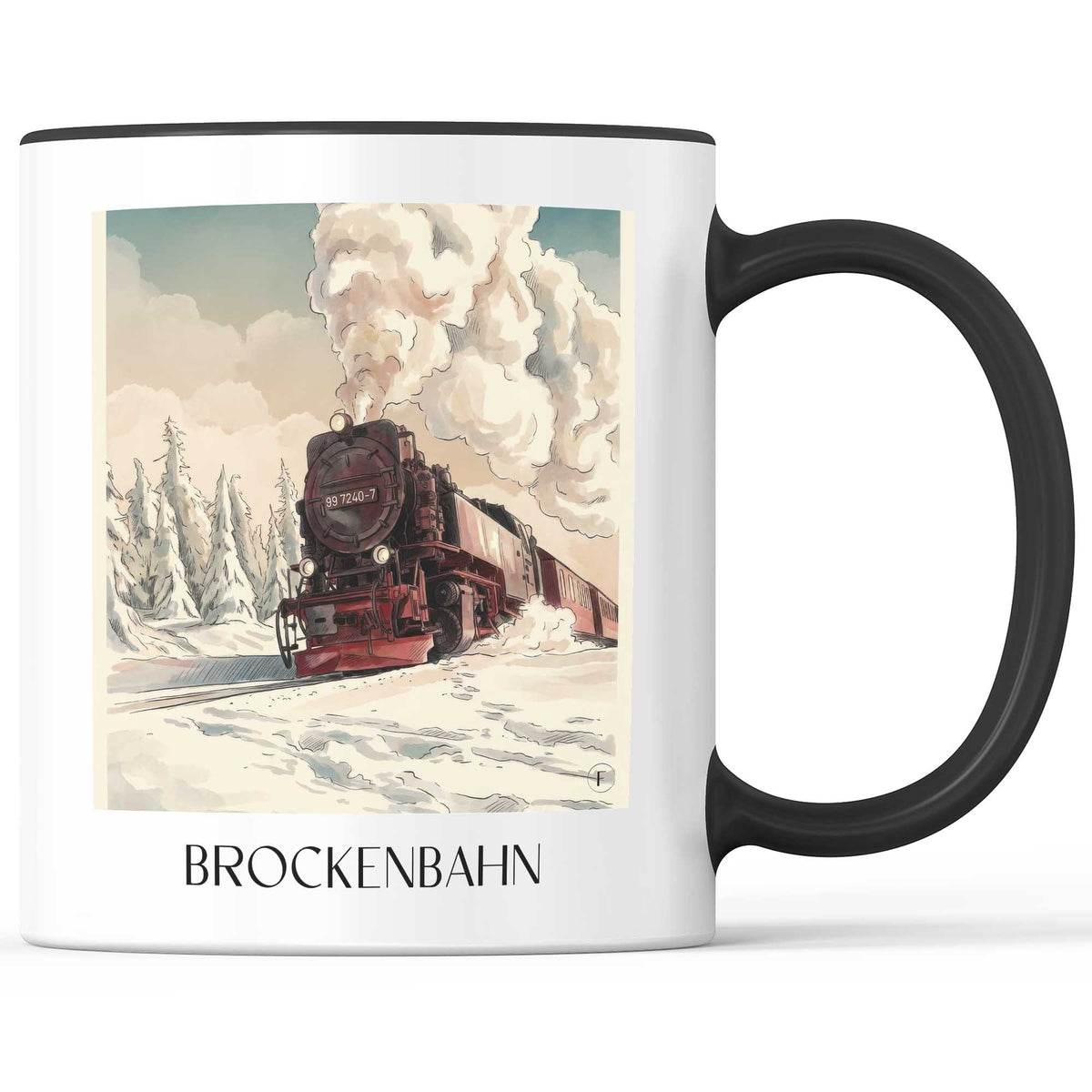 brockenbahn-wernigerode-deutschland-kaffeebecher-aquarell