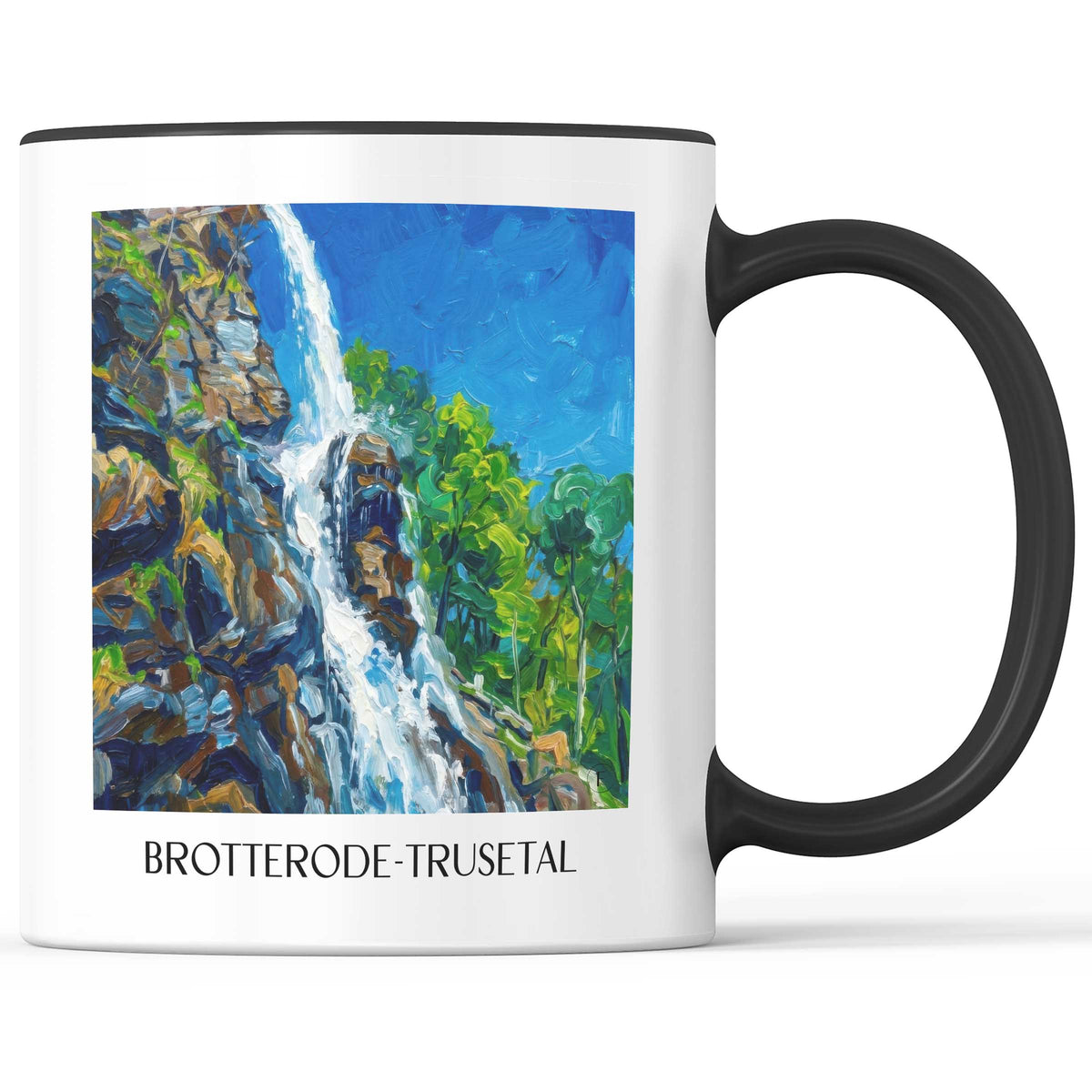 brotterode-trusetal-thüringer-wald-deutschland-kaffeebecher-oil-painting-oelgemaelde