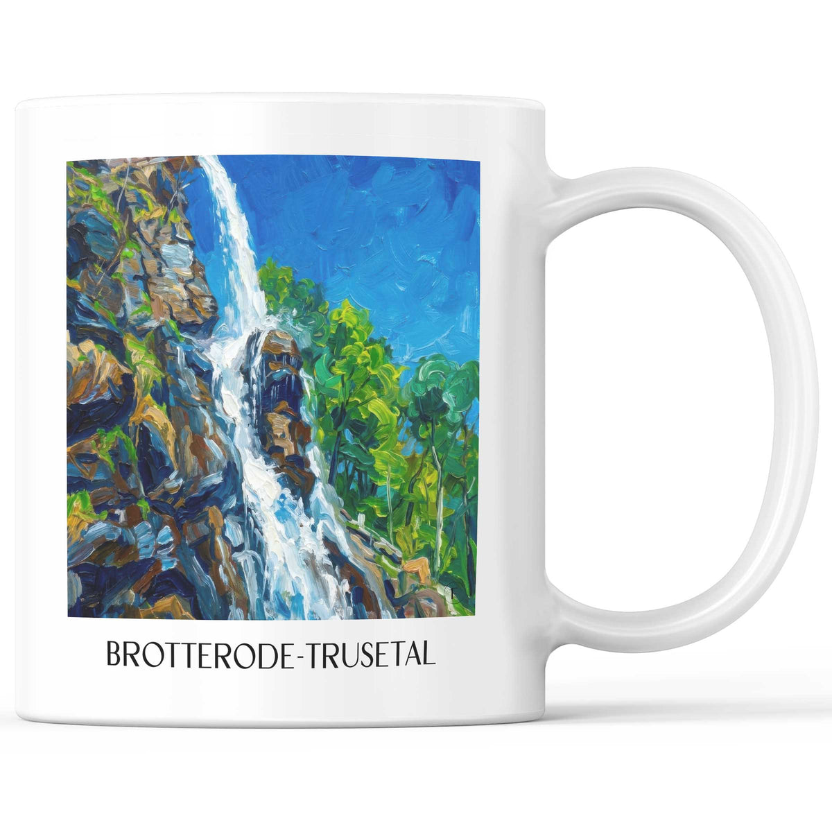 brotterode-trusetal-thüringer-wald-deutschland-kaffeebecher-oil-painting-oelgemaelde