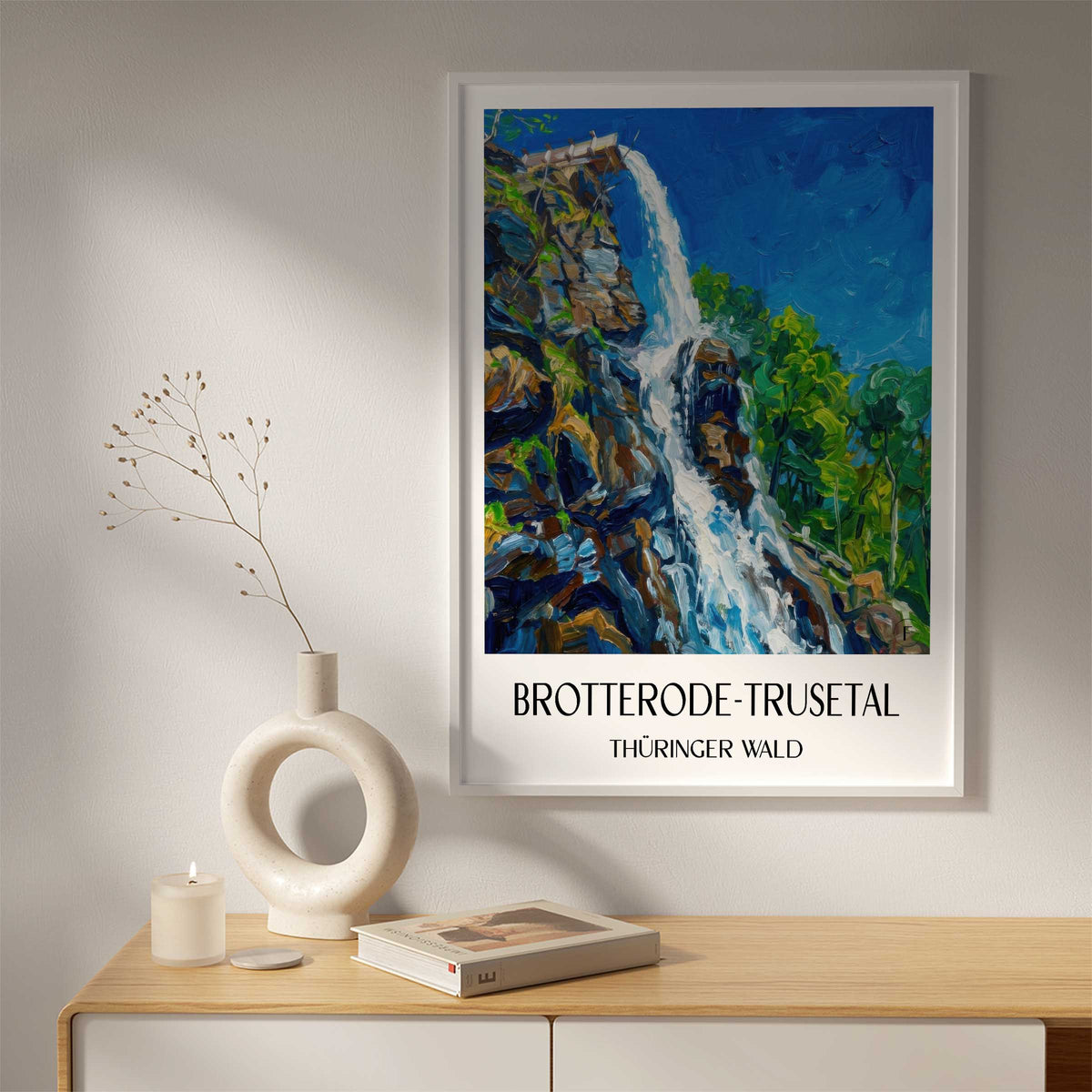 brotterode-trusetal-thüringer-wald-deutschland-poster-oil-painting-oelgemaelde