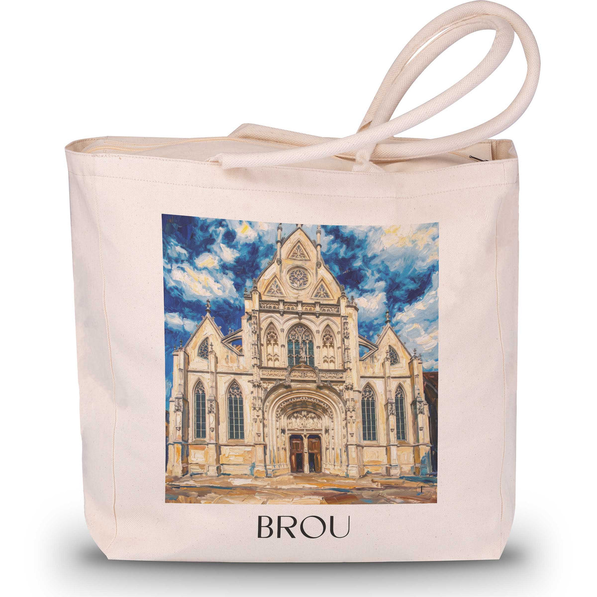 brou-eure-et-loir-frankreich-einkaufstasche-oil-painting-oelgemaelde