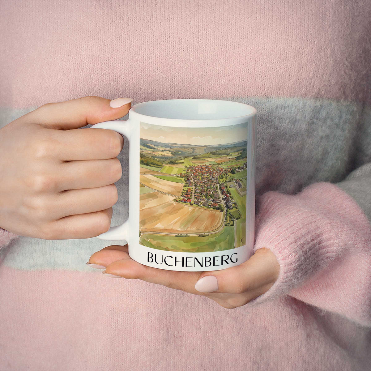 buchenberg-vöhl-deutschland-kaffeebecher-aquarell