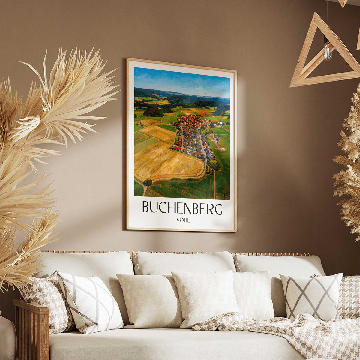 buchenberg-vöhl-deutschland-poster-oil-painting-oelgemaelde