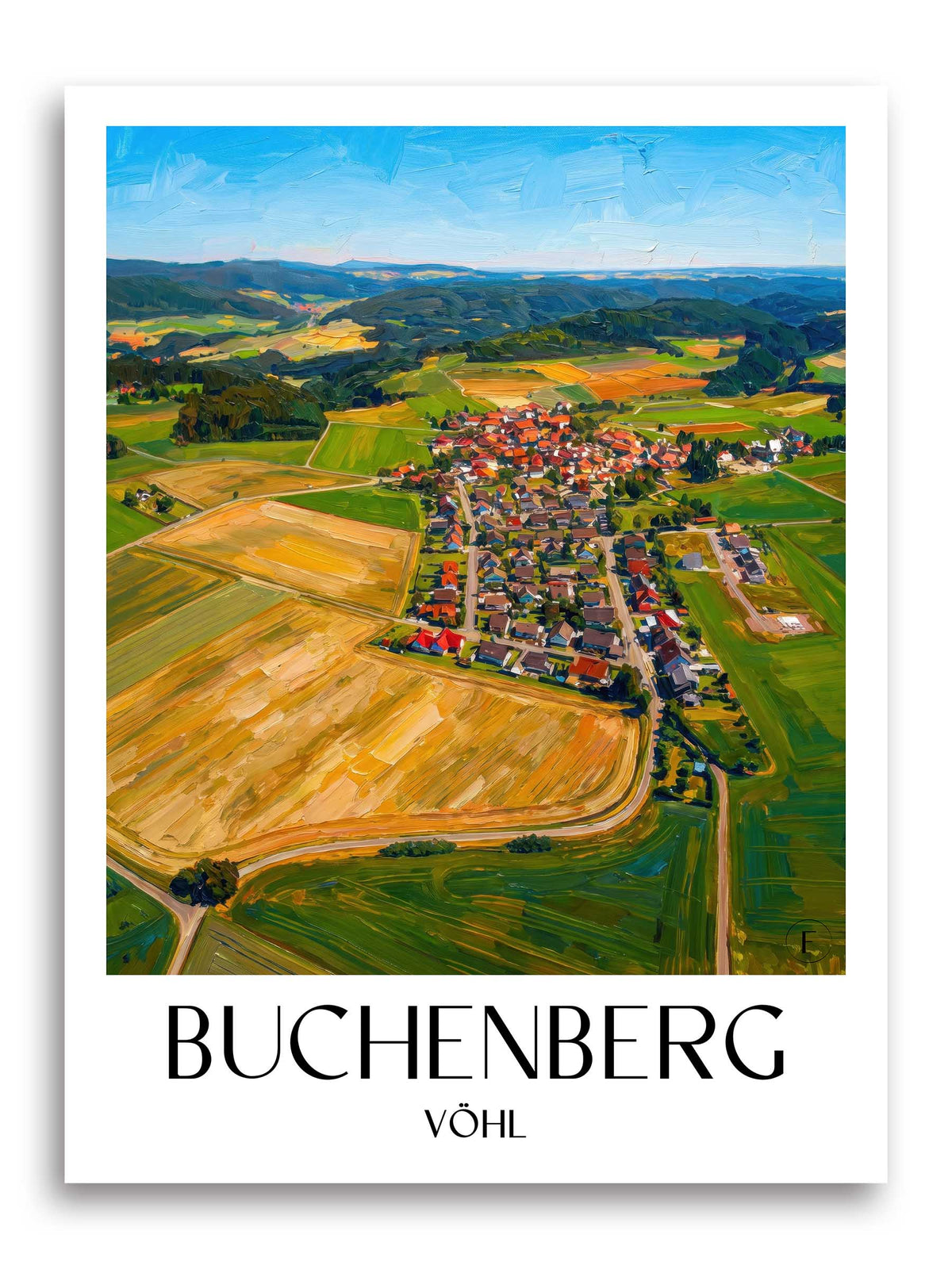 buchenberg-vöhl-deutschland-poster-oil-painting-oelgemaelde