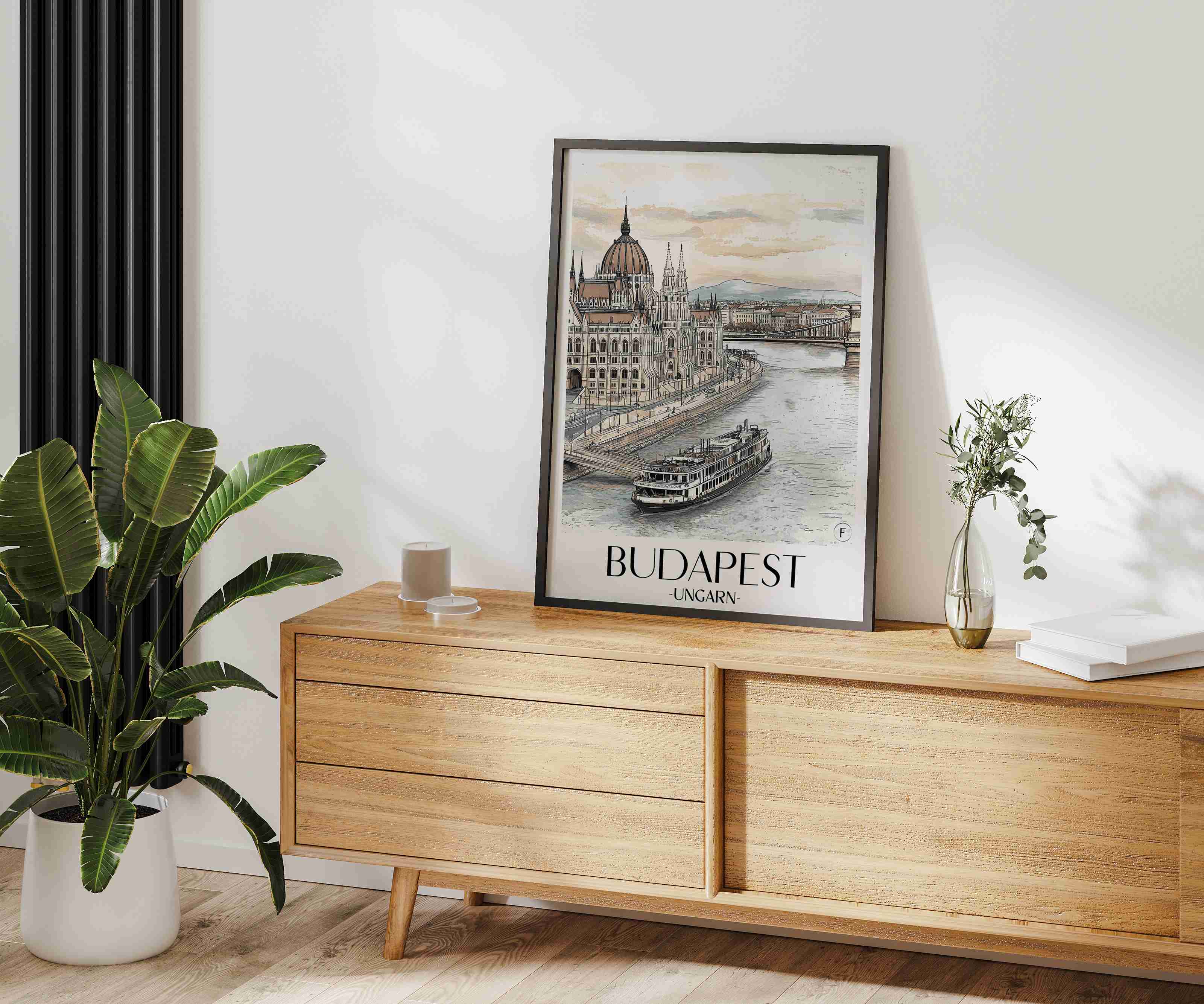 budapest-ungarn-poster-aquarell
