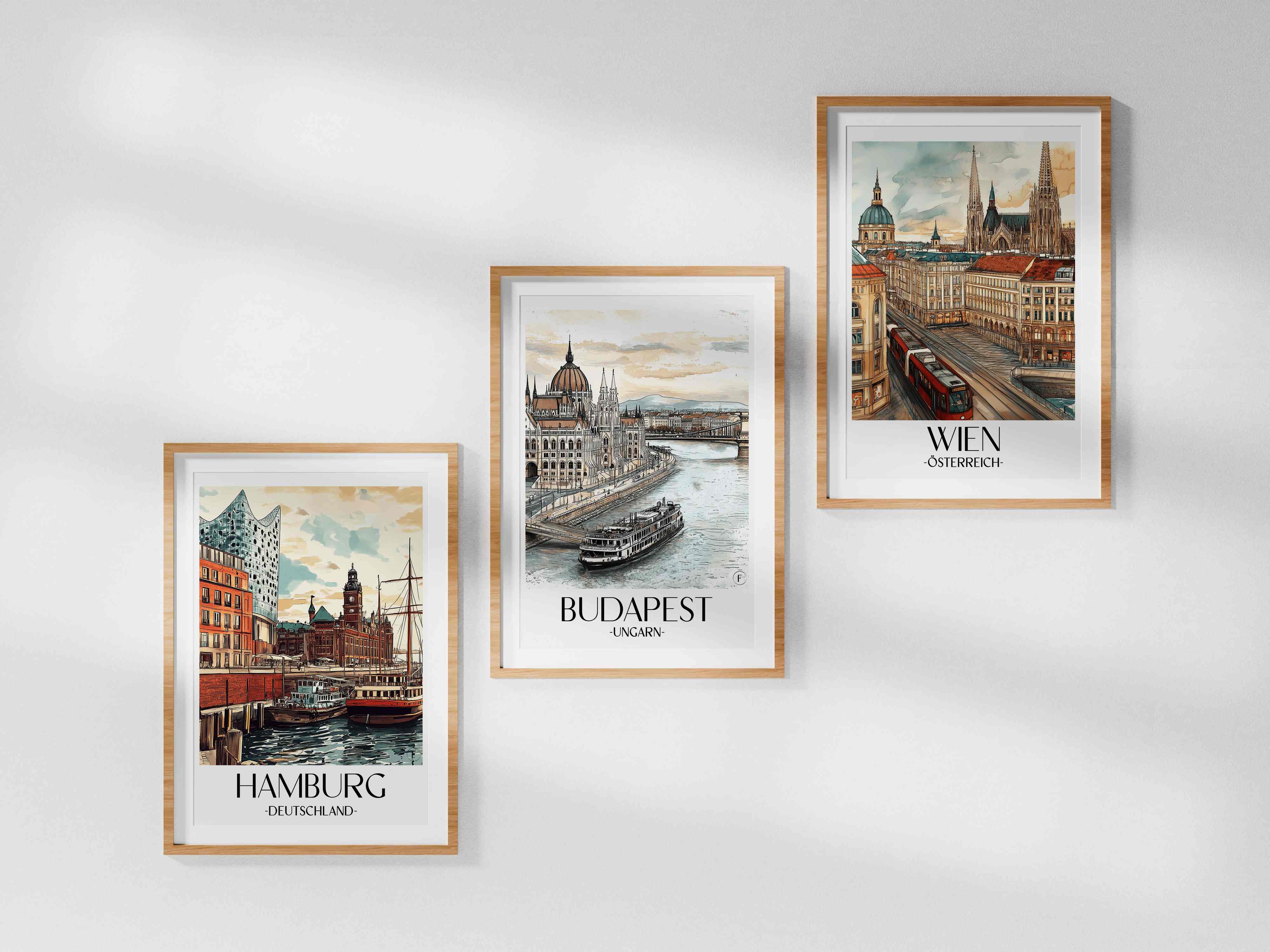 budapest-ungarn-poster-aquarell