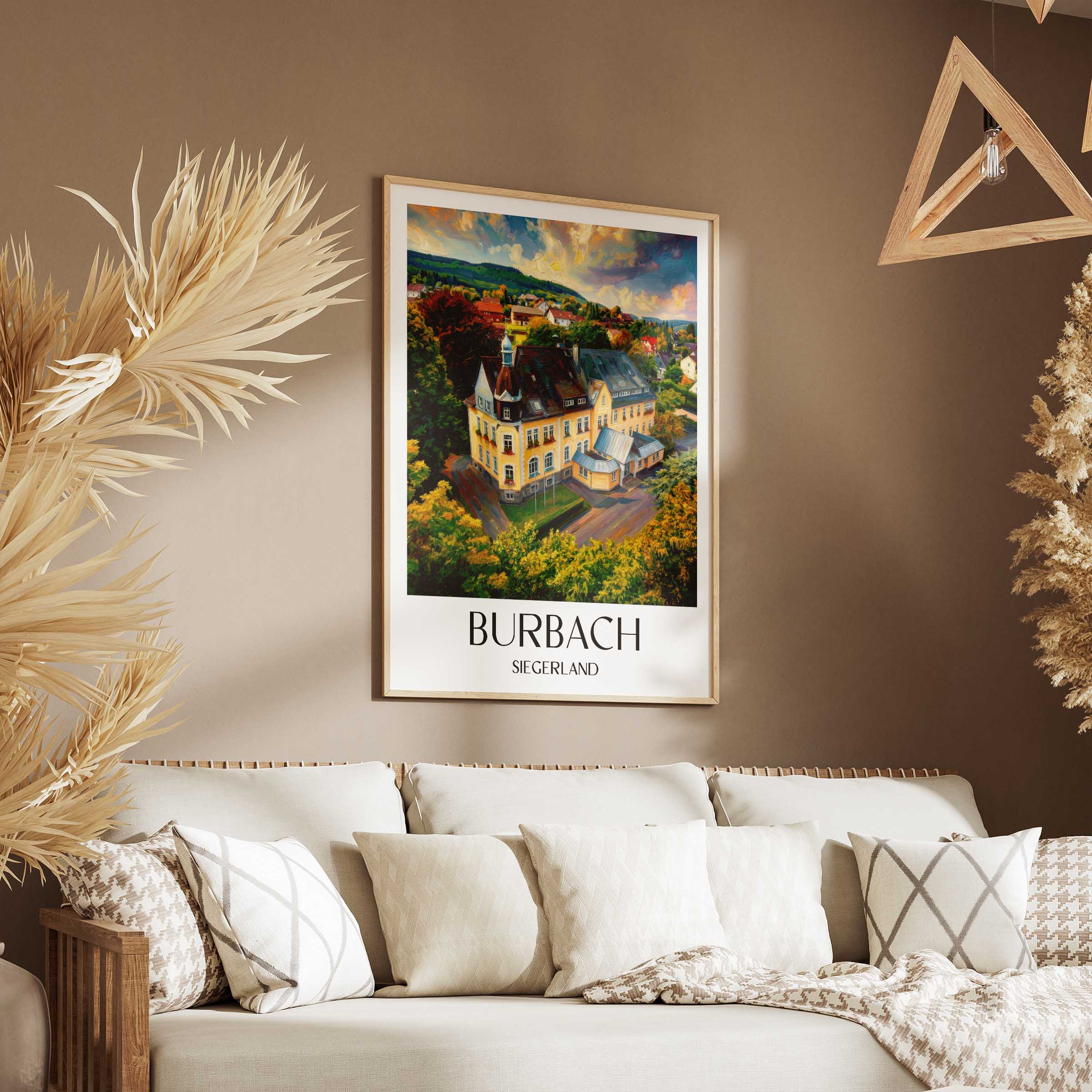 burbach-siegerland-deutschland-poster-oil-painting-oelgemaelde