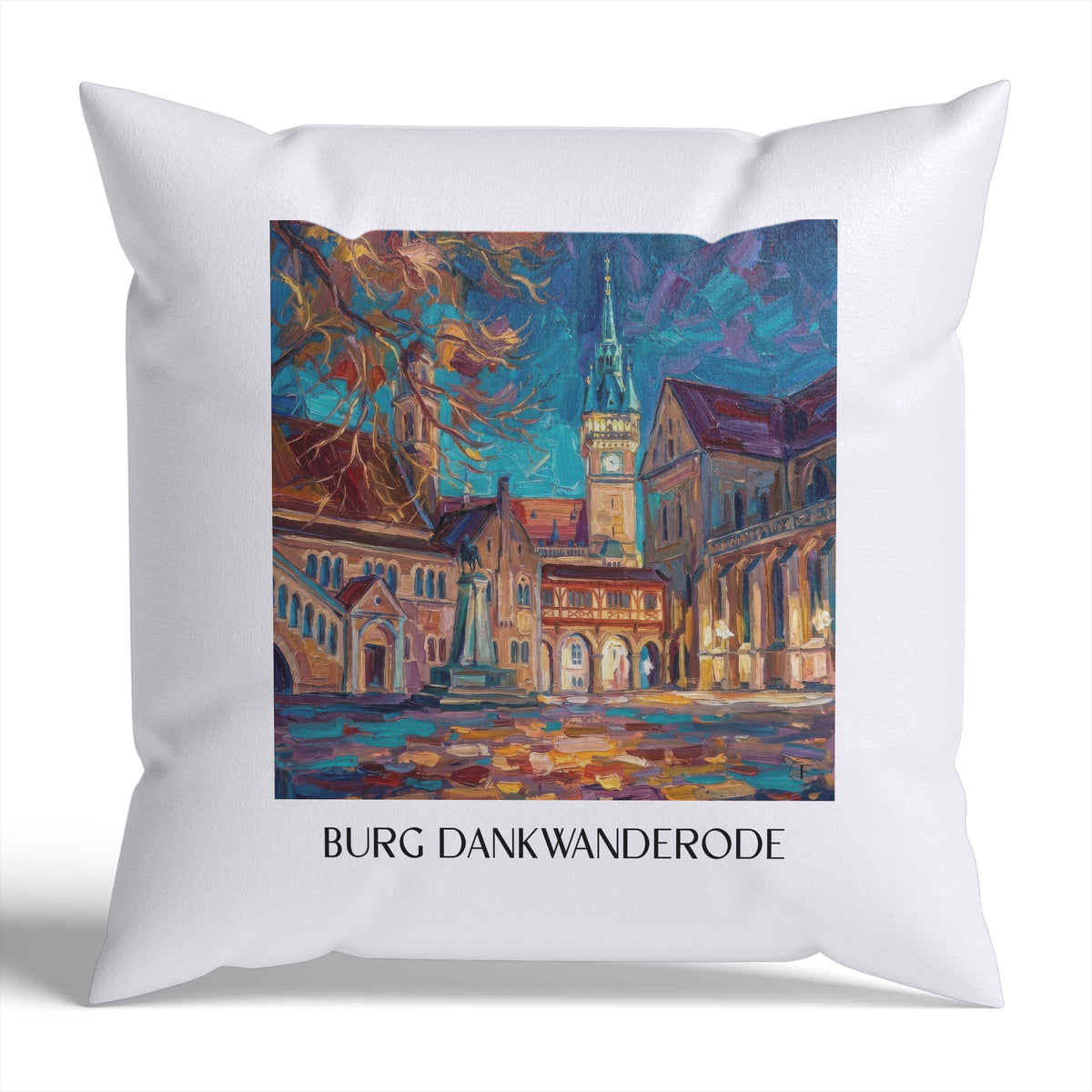 burg-dankwanderode-niedersachsen-deutschland-kissenbezug-oil-painting-oelgemaelde