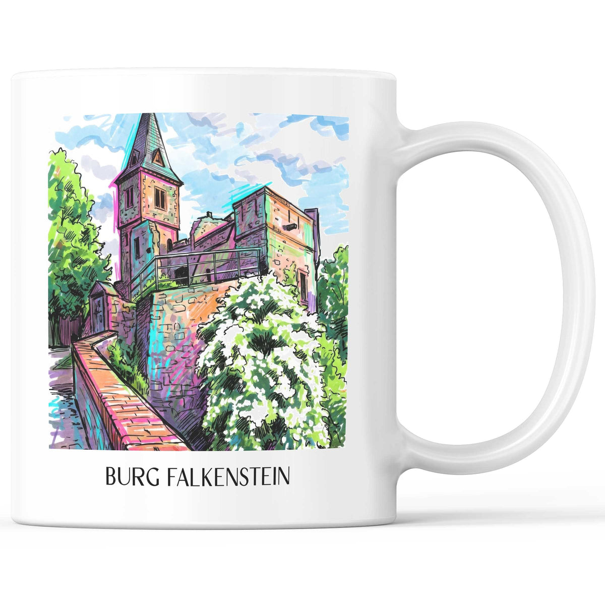 burg-falkenstein-mühltal-deutschland-kaffeebecher-graffiti