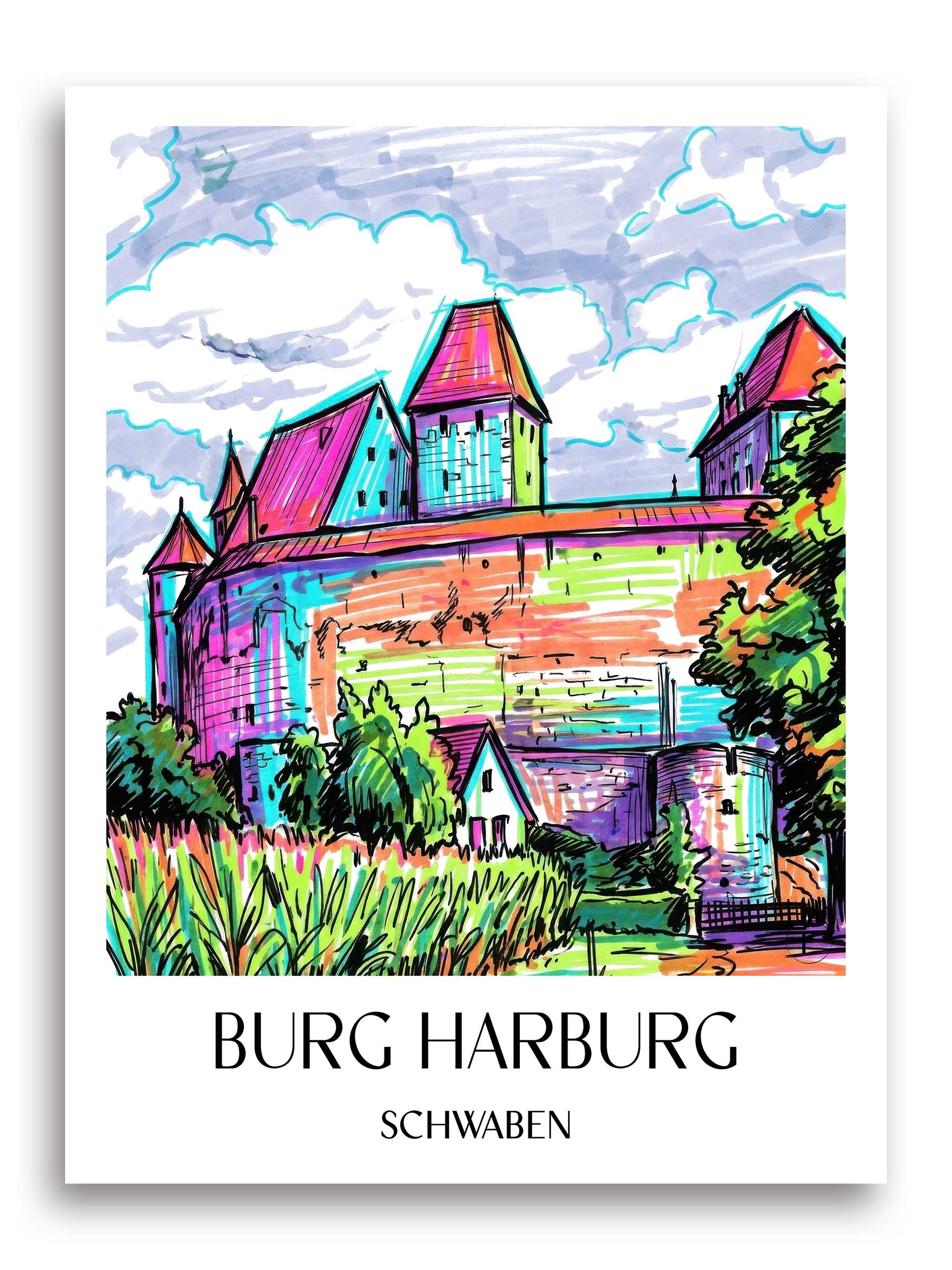 burg-harburg-schwaben-deutschland-poster-graffiti