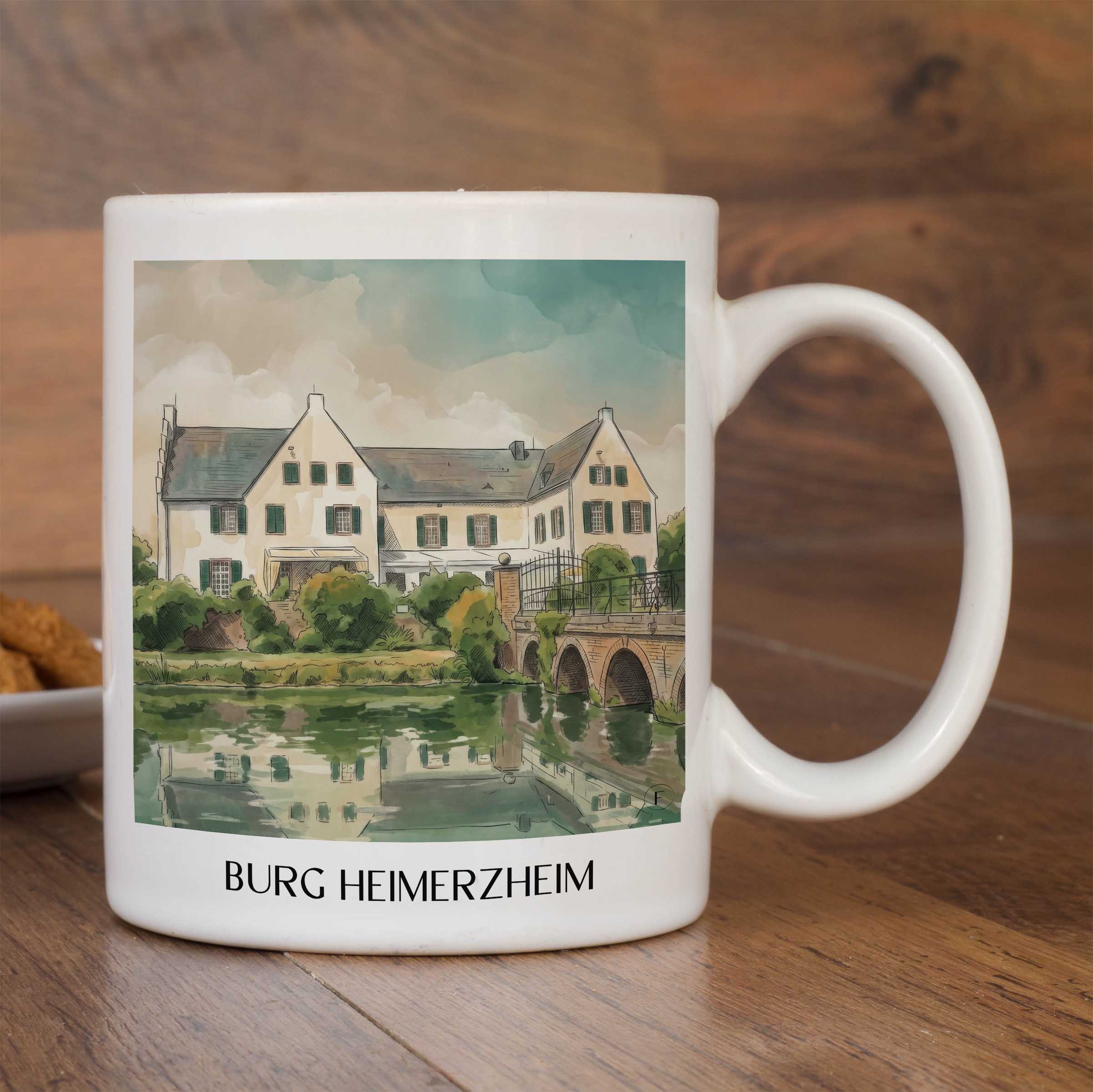 burg-heimerzheim-rheinland-deutschland-kaffeebecher-aquarell