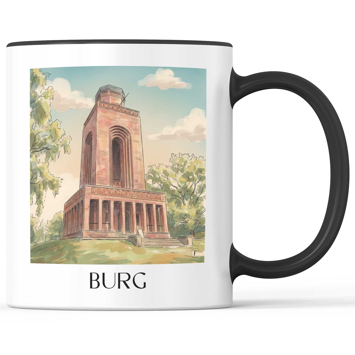 burg--spreewald-deutschland-kaffeebecher-aquarell