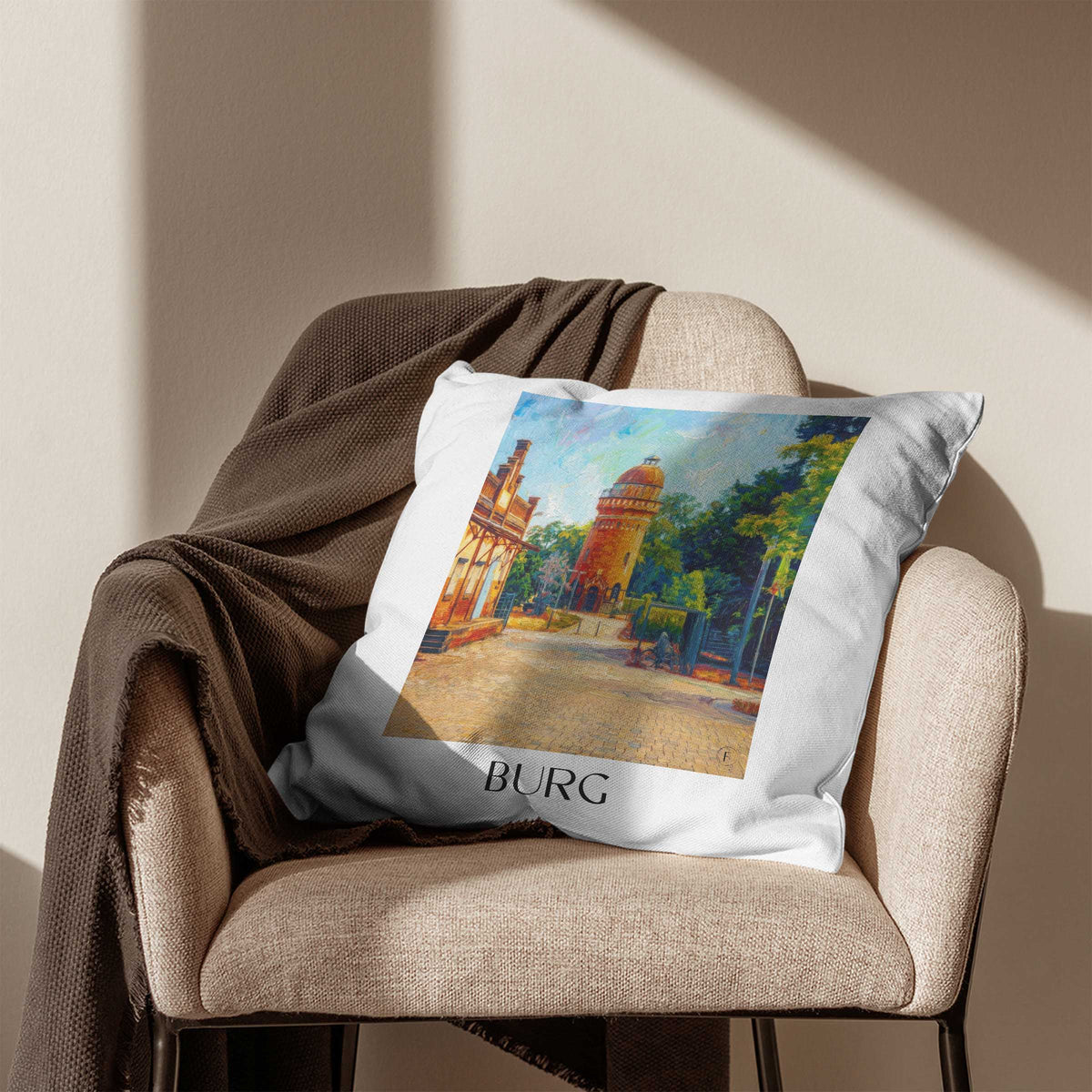 burg-magdeburg-deutschland-kissenbezug-oil-painting-oelgemaelde