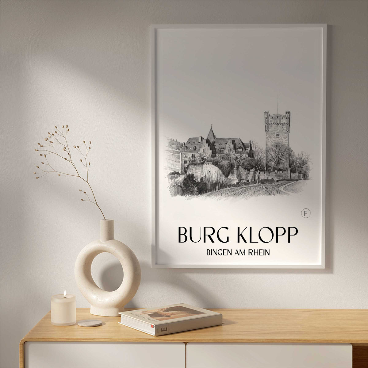 burg-klopp-bingen-am-rhein-deutschland-poster-bleistift-zeichnung-drawing